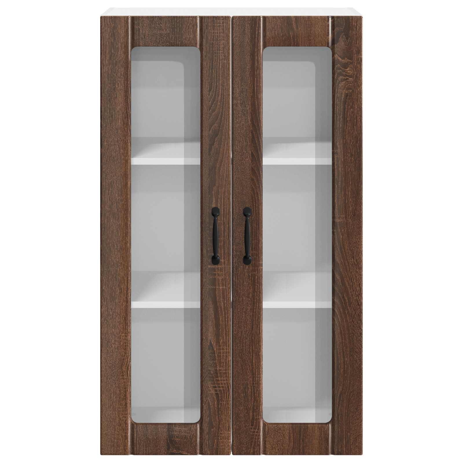 Keukenkast aan de muur Lucca Bruin eiken 60 x 31 x 100 cm is nu te koop bij PeponiXL, paradijselijk wonen!