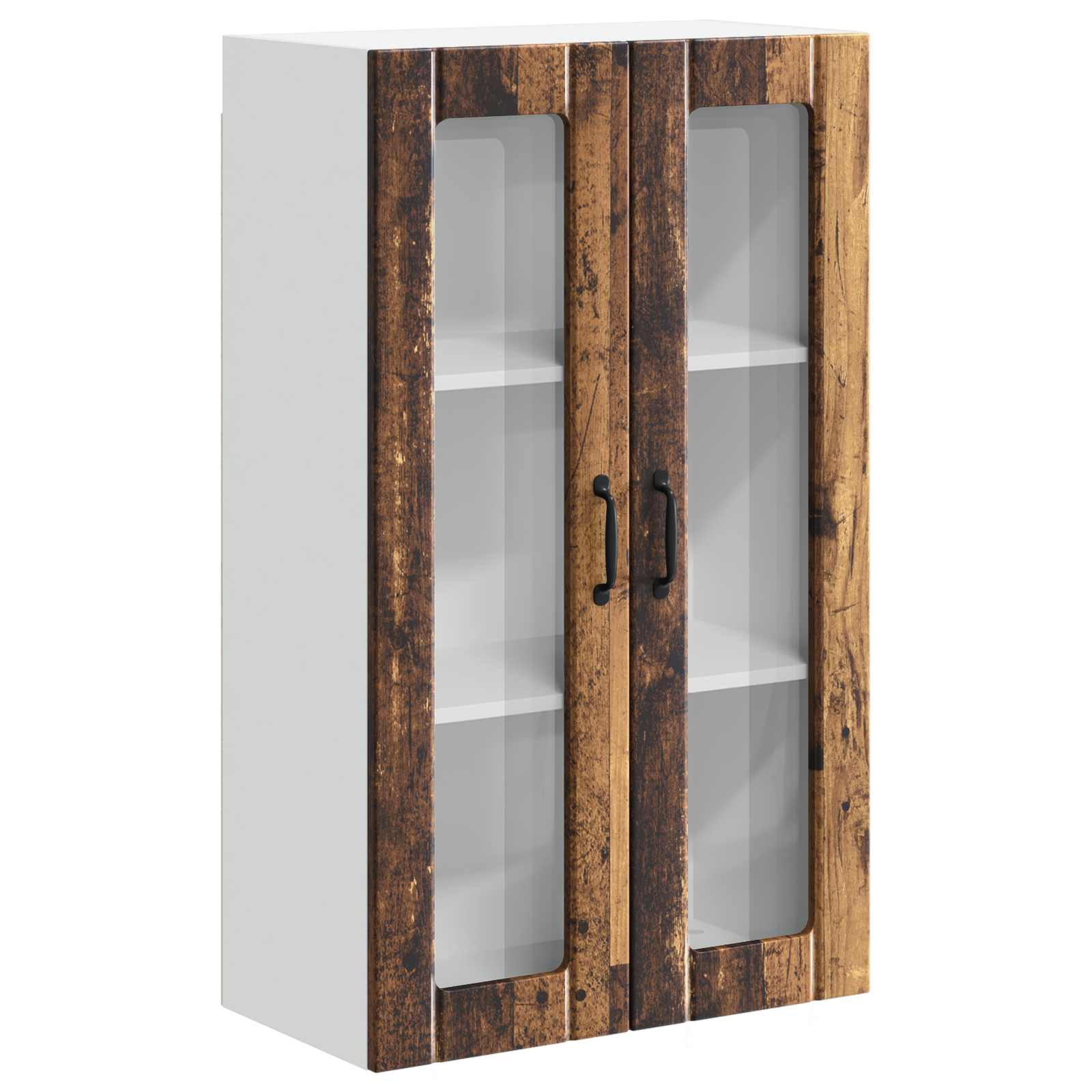 Keukenkast aan de muur Lucca Oud hout 60 x 31 x 100 cm is nu te koop bij PeponiXL, paradijselijk wonen!