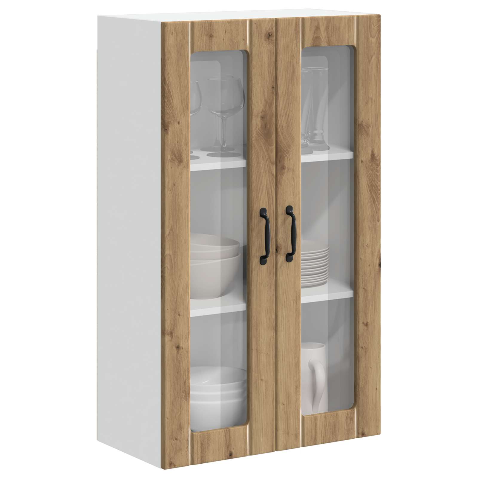 Keukenkast aan de muur Artisan Eiken 60 x 31 x 100 cm is nu te koop bij PeponiXL, paradijselijk wonen!