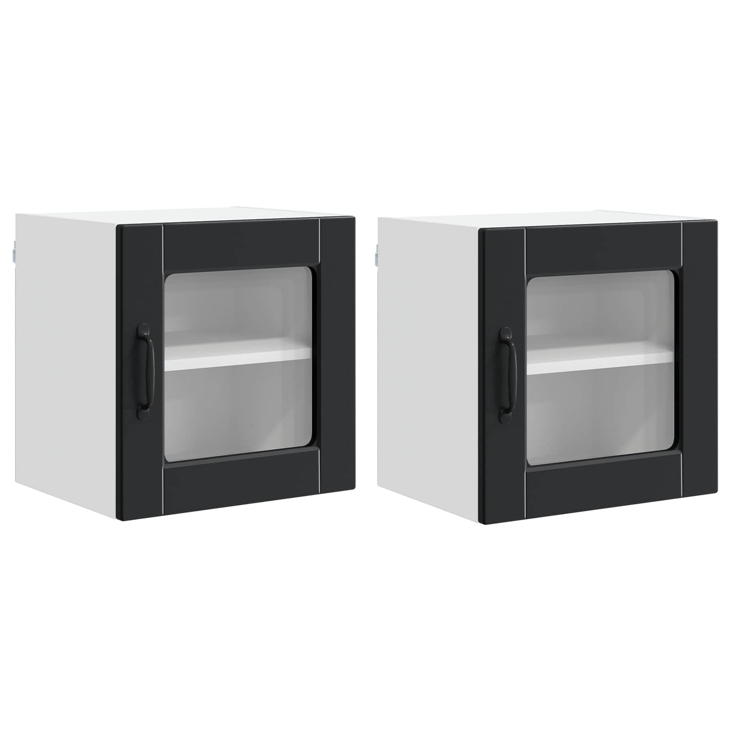 Vaatwasserpaneel 2 pcs Zwart 40 x 31 x 40 cm Bewerkt hout is nu te koop bij PeponiXL, paradijselijk wonen!