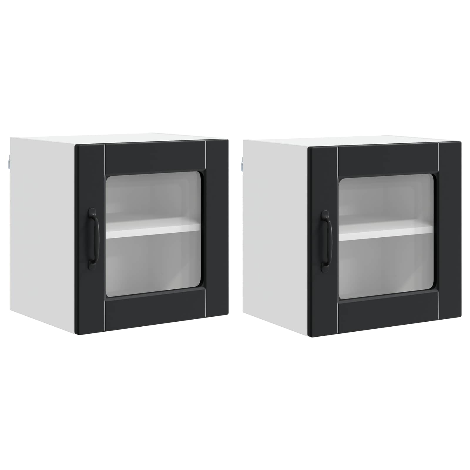 Vaatwasserpaneel 2 pcs Zwart 40 x 31 x 40 cm Bewerkt hout is nu te koop bij PeponiXL, paradijselijk wonen!