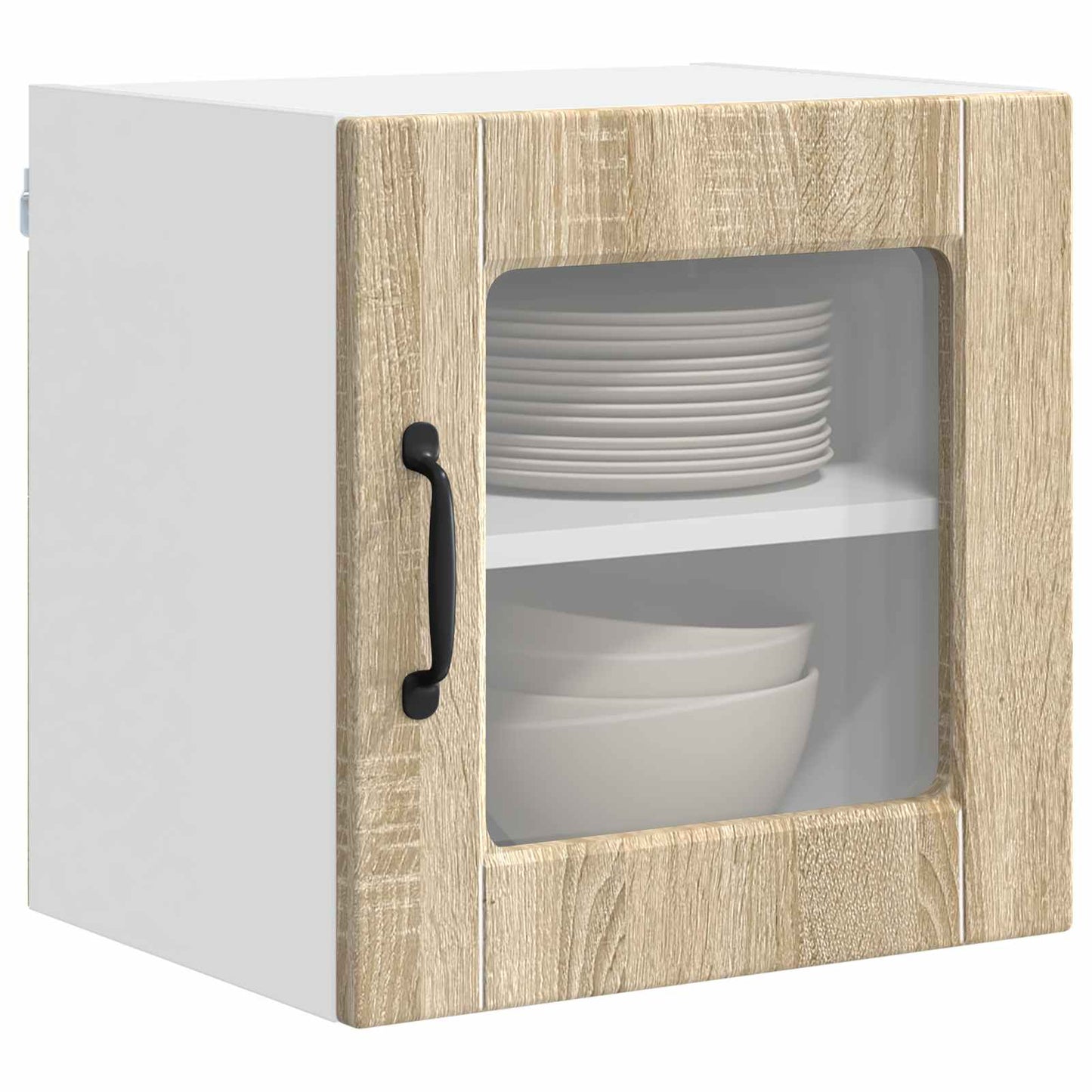 Vaatwasserpaneel met plank 2 pcs Sonoma Eiken 40 x 31 x 40 cm is nu te koop bij PeponiXL, paradijselijk wonen!