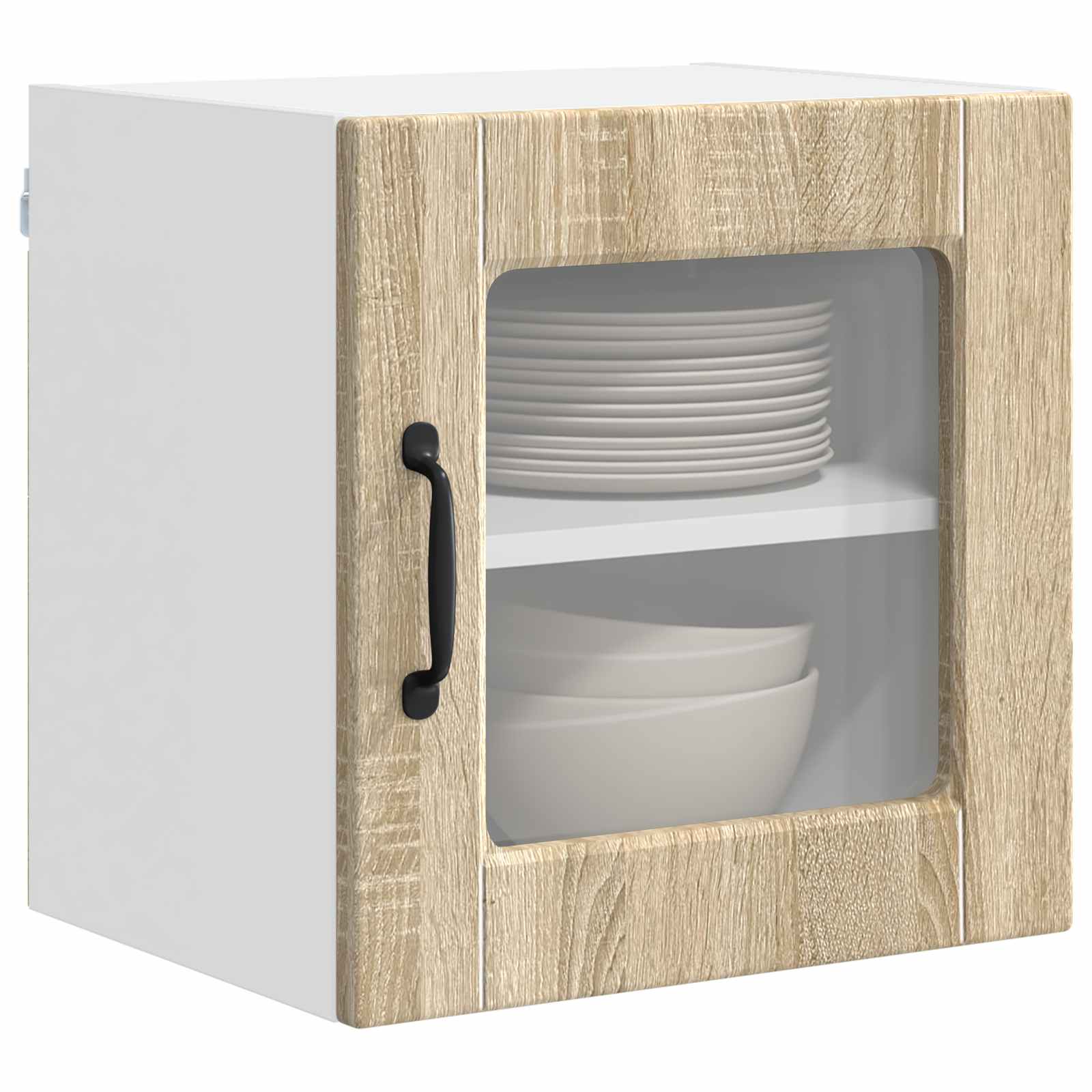 Vaatwasserpaneel met plank 2 pcs Sonoma Eiken 40 x 31 x 40 cm is nu te koop bij PeponiXL, paradijselijk wonen!