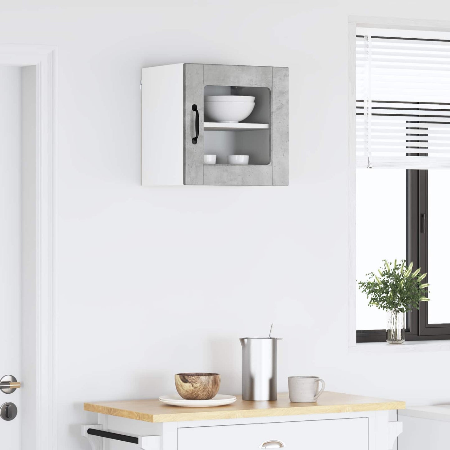 Vaatwasserpaneel Beton Grijs 40 x 31 x 40 cm Bewerkt hout is nu te koop bij PeponiXL, paradijselijk wonen!