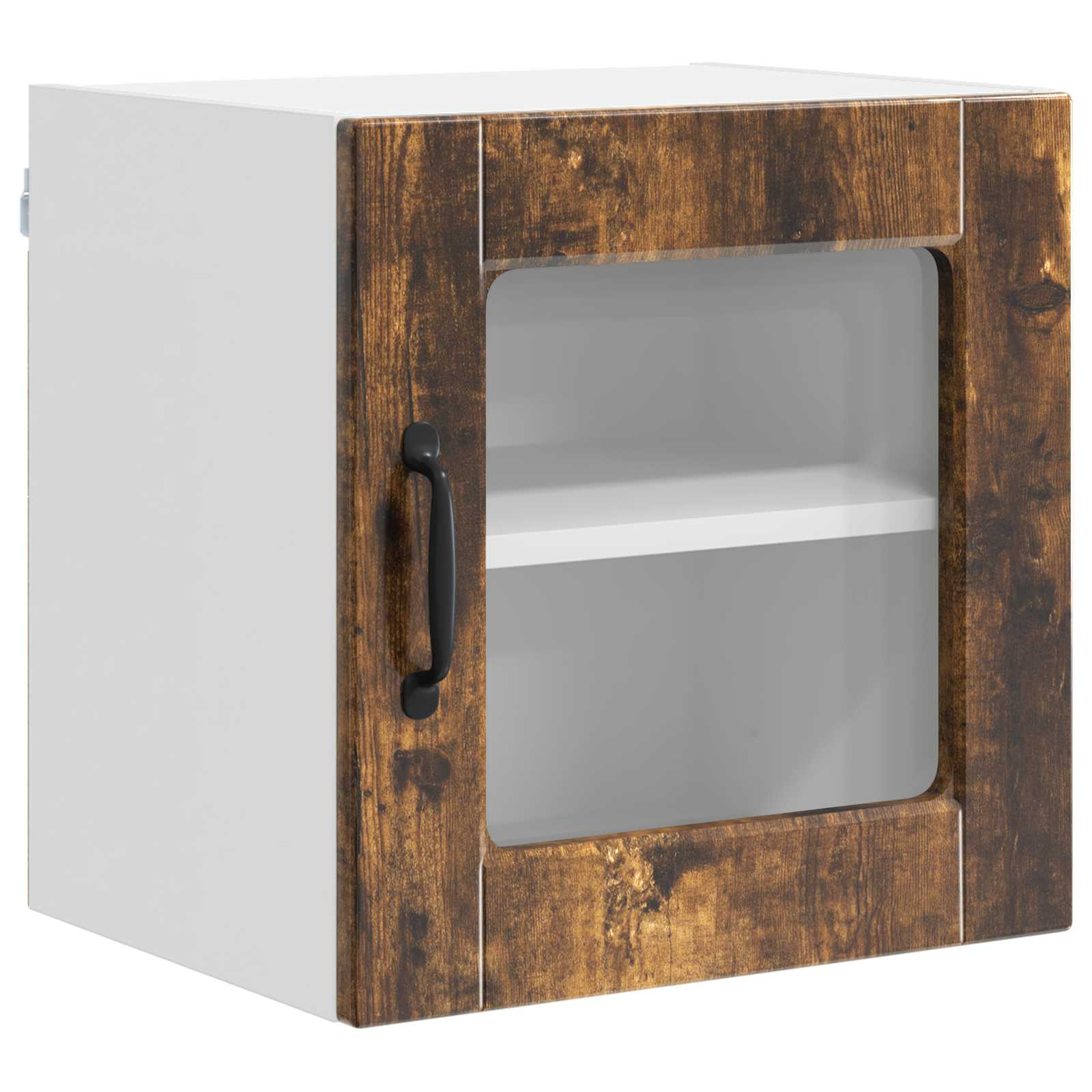 Vaatwasserpaneel met plank 2 pcs Gerookt eiken 40 x 31 x 40 cm is nu te koop bij PeponiXL, paradijselijk wonen!