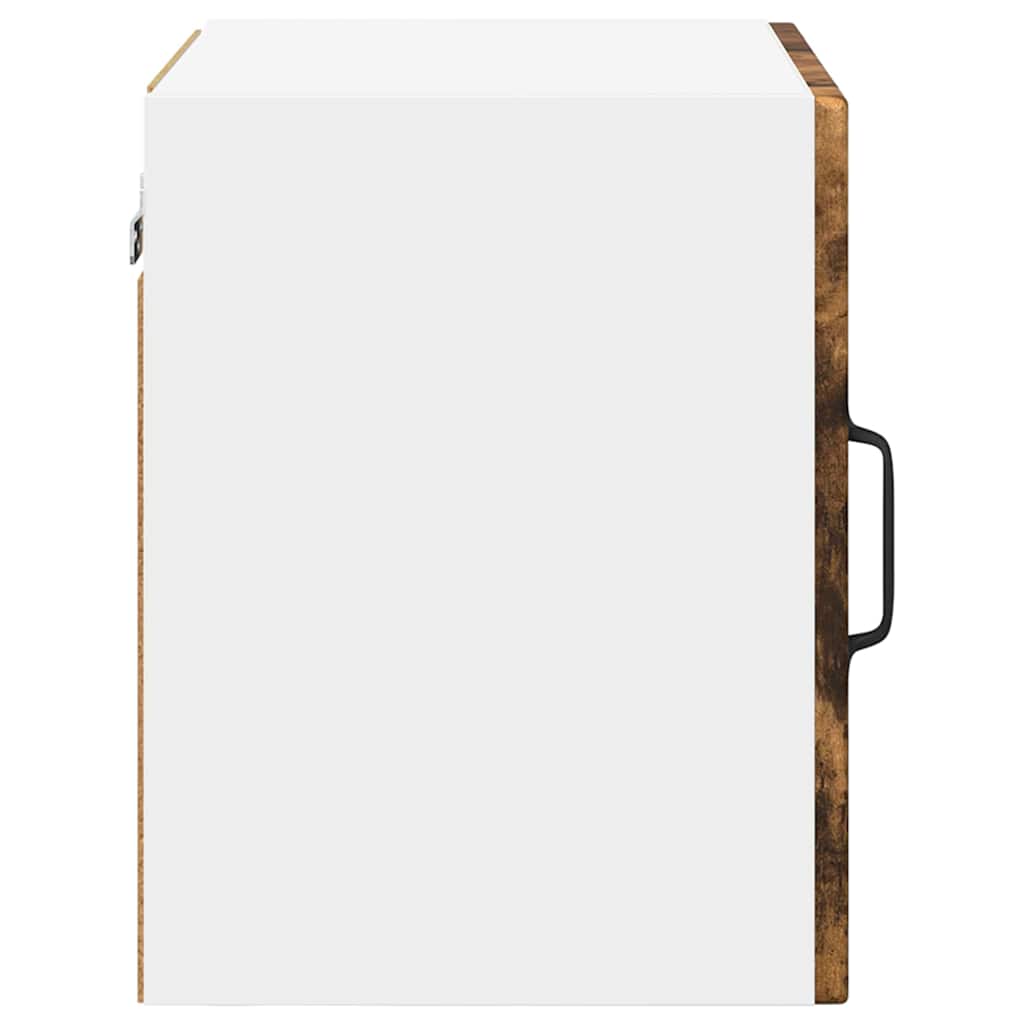 Vaatwasserpaneel met plank 2 pcs Gerookt eiken 40 x 31 x 40 cm is nu te koop bij PeponiXL, paradijselijk wonen!