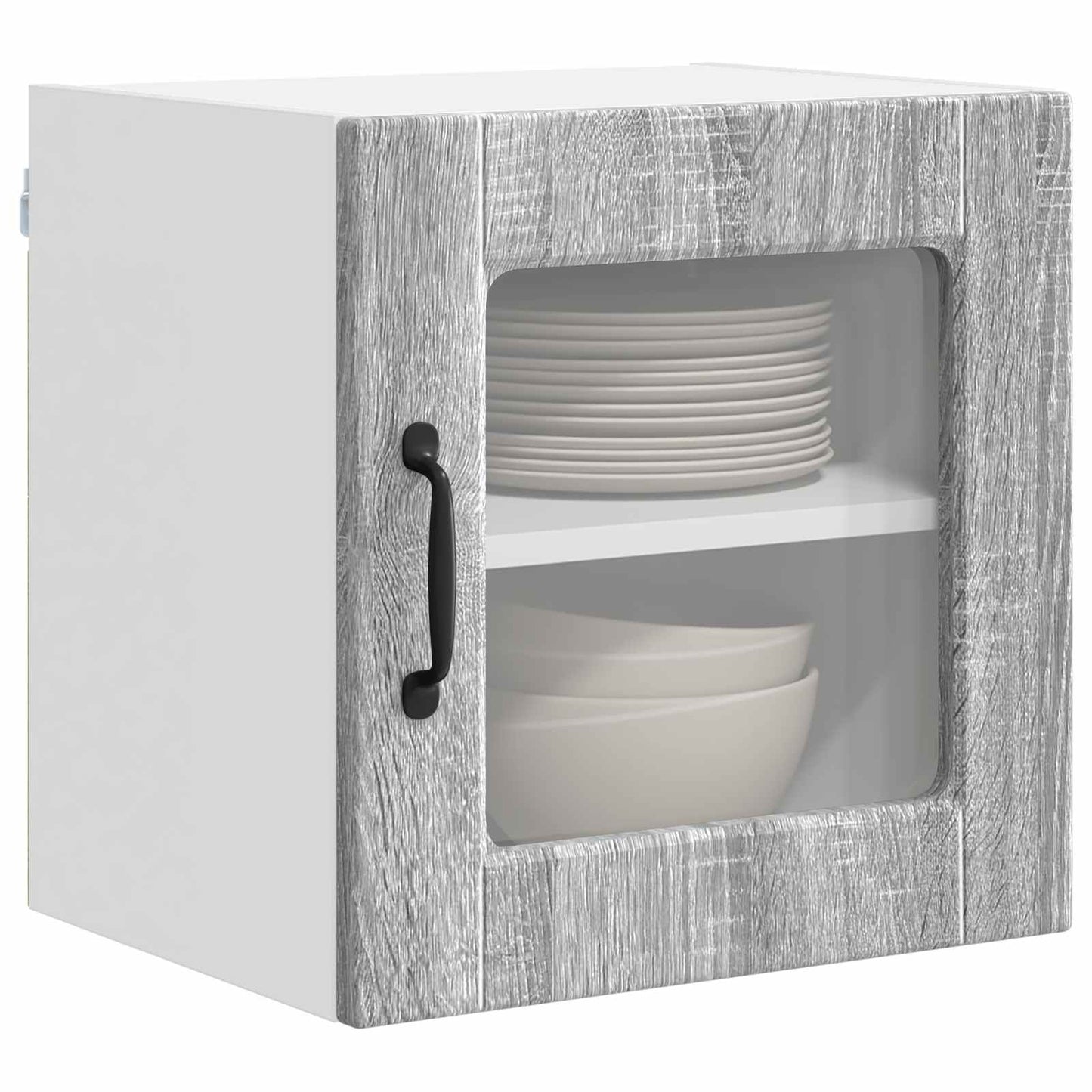 Vaatwasserpaneel Grijs Sonoma 40 x 31 x 40 cm Bewerkt hout is nu te koop bij PeponiXL, paradijselijk wonen!