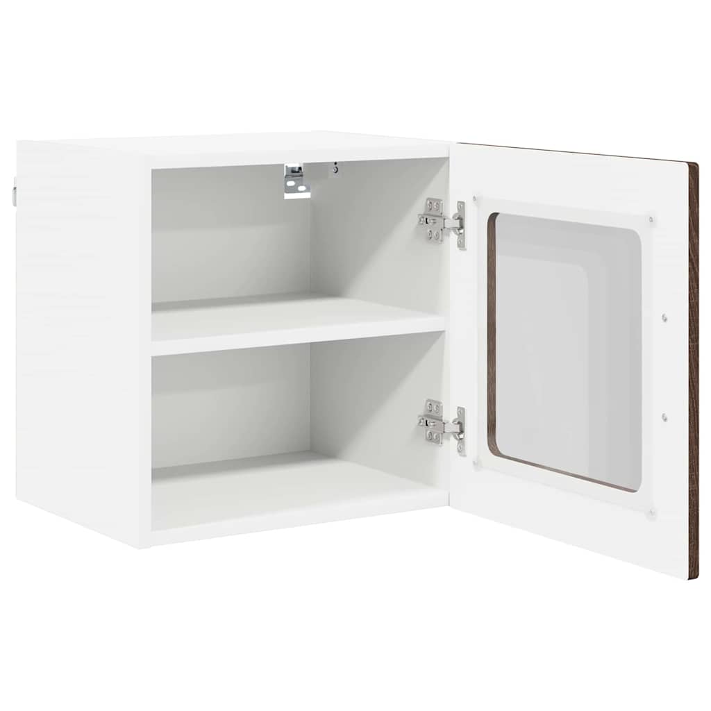 Vaatwasserpaneel 2 pcs Bruin Eiken 40 x 31 x 40 cm Bewerkt hout is nu te koop bij PeponiXL, paradijselijk wonen!
