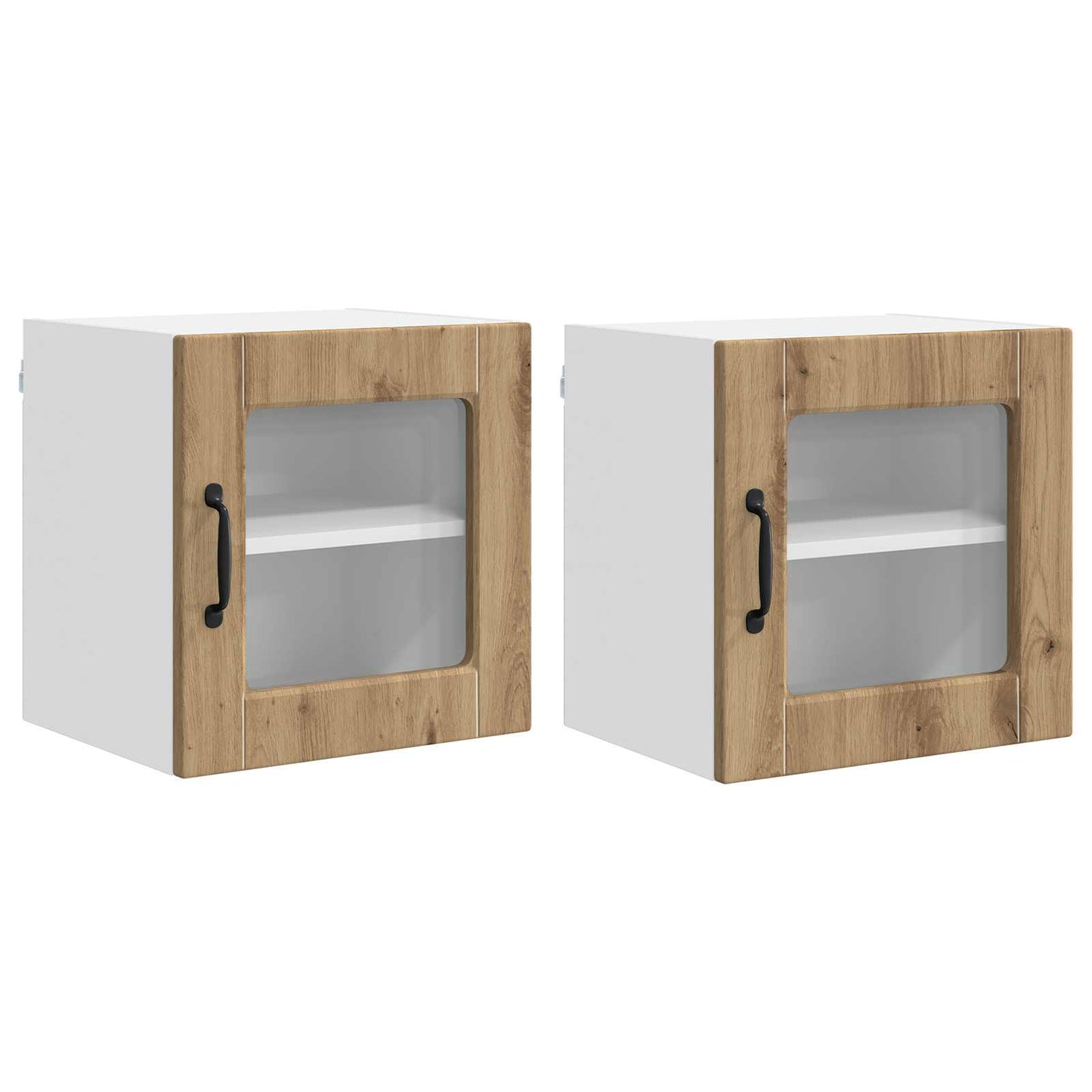 Vaatwasserpaneel met plank 2 pcs Artisan Eiken 40 x 31 x 40 cm is nu te koop bij PeponiXL, paradijselijk wonen!