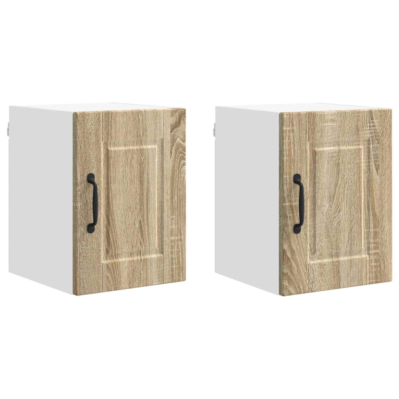 Vaatwasserpaneel met plank 2 pcs Sonoma Eiken 30 x 31 x 40 cm is nu te koop bij PeponiXL, paradijselijk wonen!