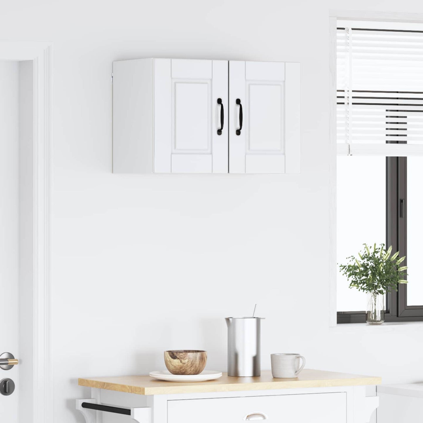 Vaatwasserpaneel met plank 2 pcs Hoogglans wit 30 x 31 x 40 cm is nu te koop bij PeponiXL, paradijselijk wonen!