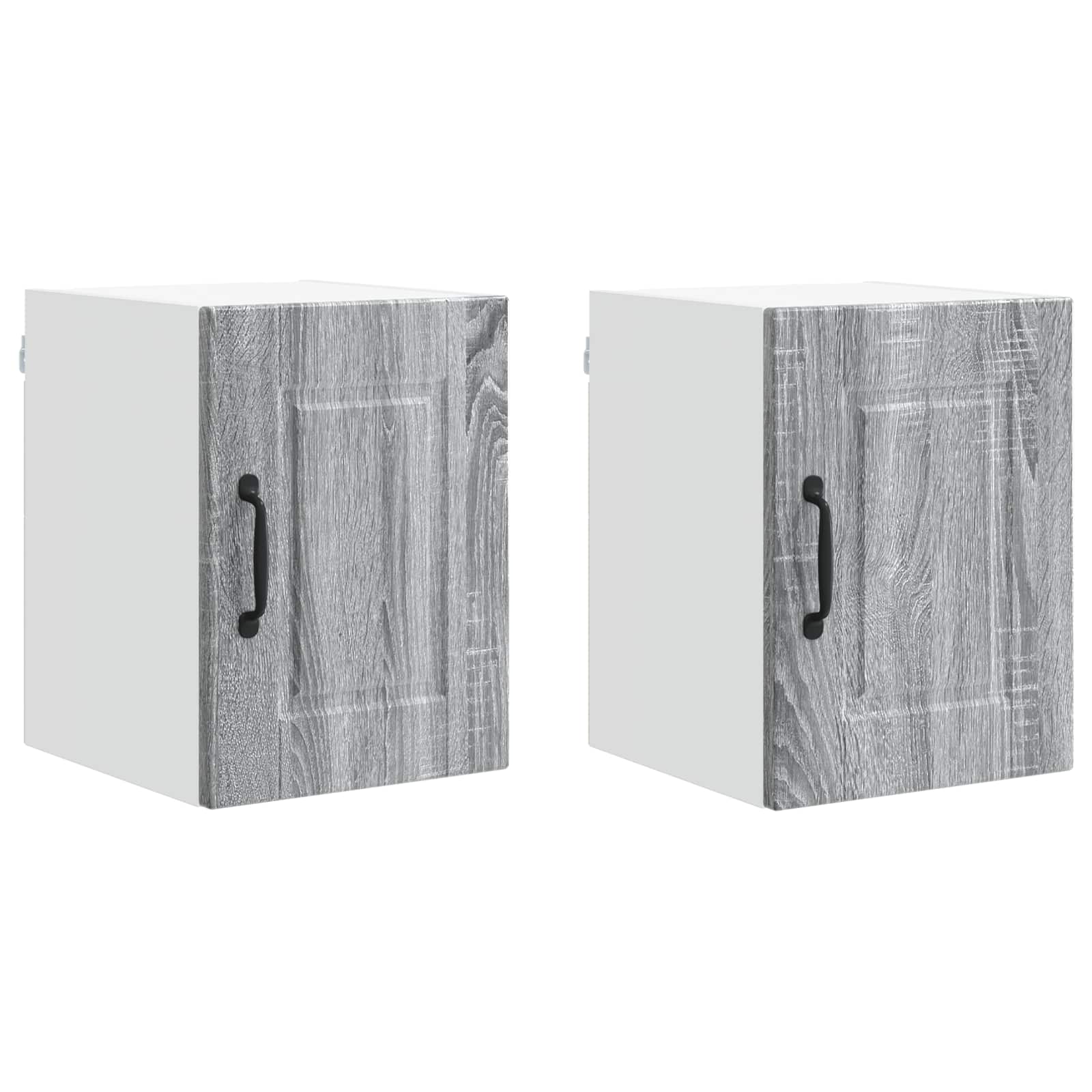 Vaatwasserpaneel met plank 2 pcs Grijs Sonoma 30 x 31 x 40 cm is nu te koop bij PeponiXL, paradijselijk wonen!