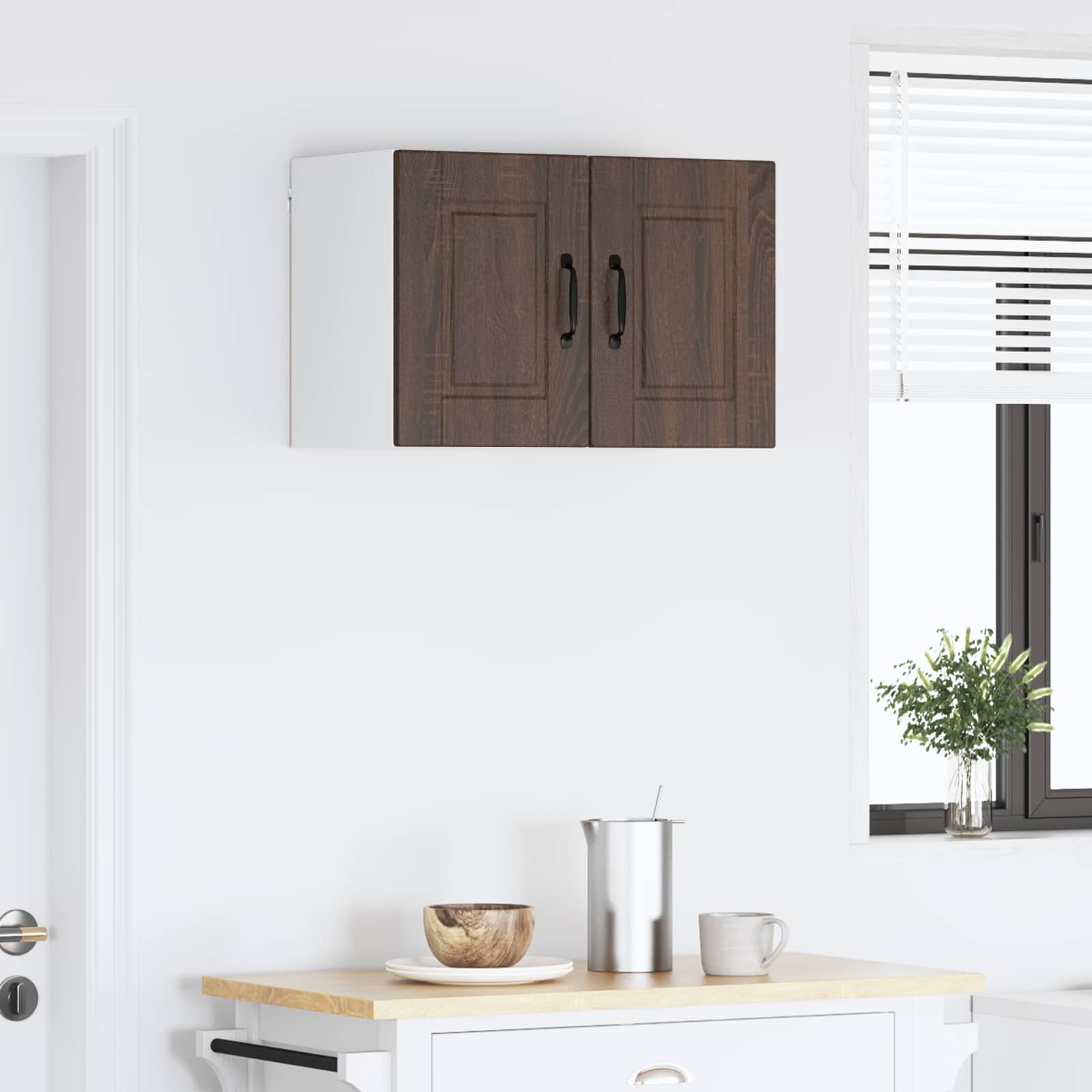 Vaatwasserpaneel 2 pcs Bruin Eiken 30 x 31 x 40 cm Bewerkt hout is nu te koop bij PeponiXL, paradijselijk wonen!