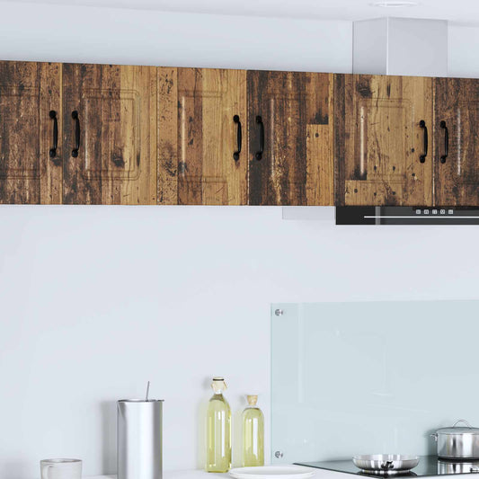 Vaatwasserpaneel 2 pcs Oudhout 30 x 31 x 40 cm Bewerkt hout is nu te koop bij PeponiXL, paradijselijk wonen!