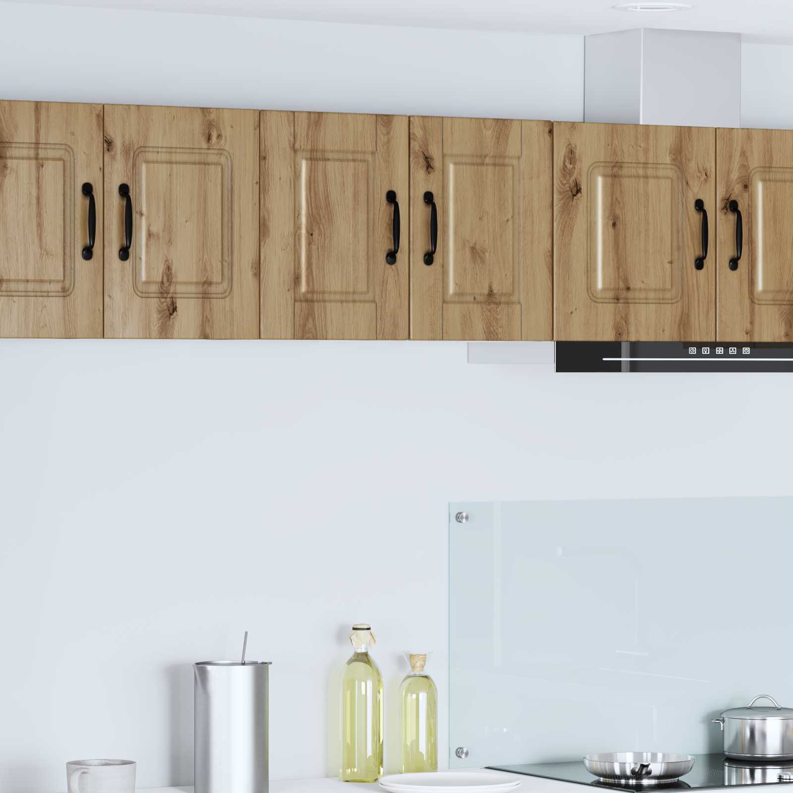 Vaatwasserpaneel met plank 2 pcs Artisan Eiken 30 x 31 x 40 cm is nu te koop bij PeponiXL, paradijselijk wonen!
