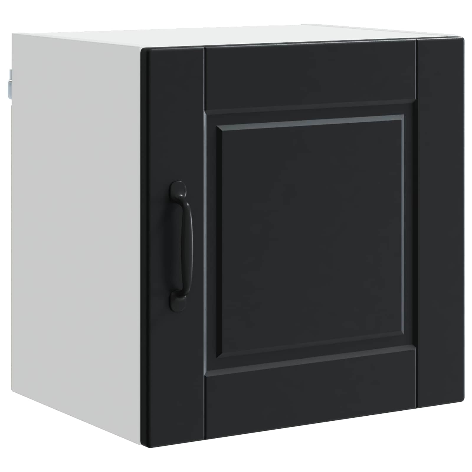 Keukenkast met plank Zwart 40 x 31 x 40 cm Bewerkt hout is nu te koop bij PeponiXL, paradijselijk wonen!