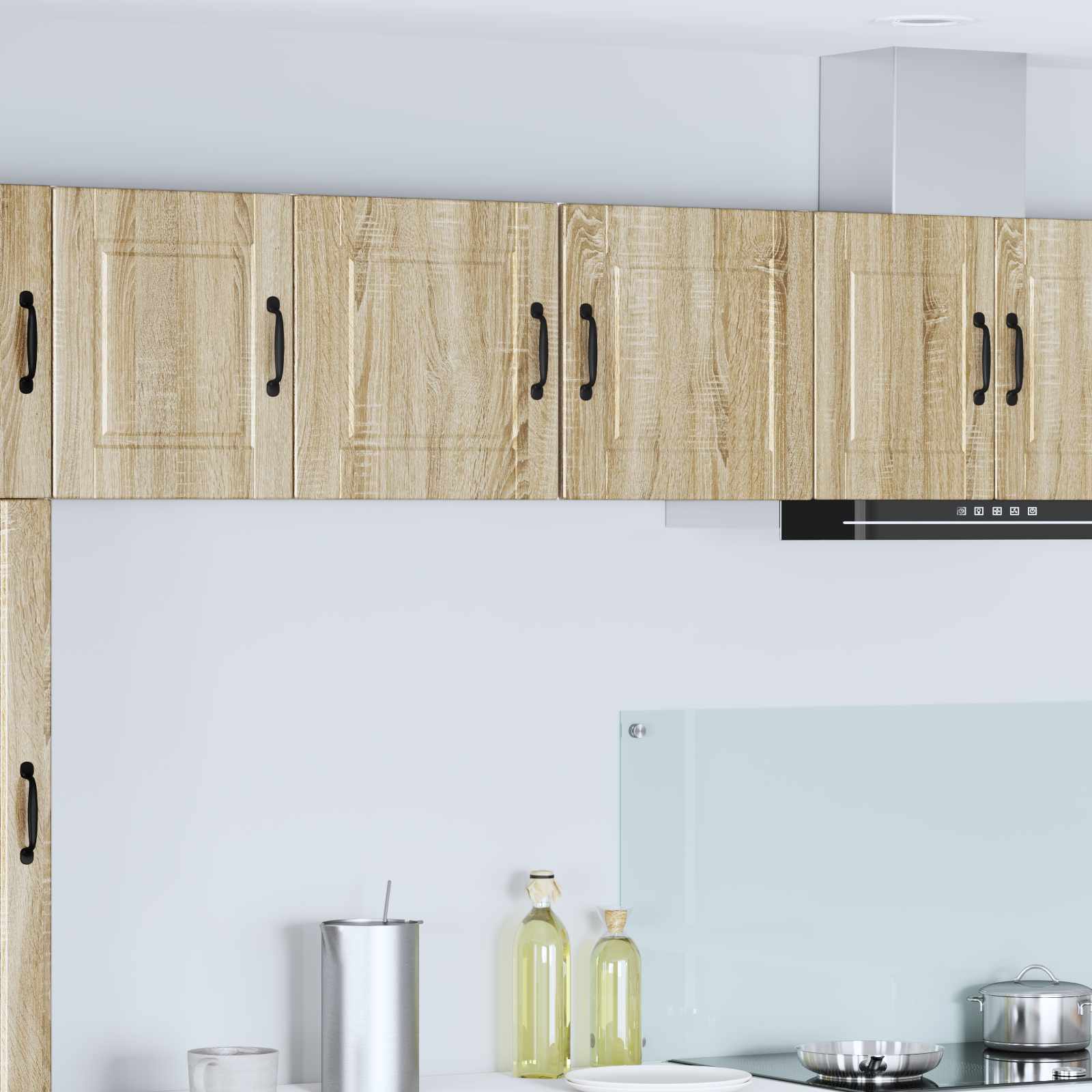 Vaatwasserpaneel Sonoma Eiken 40 x 31 x 40 cm Bewerkt hout is nu te koop bij PeponiXL, paradijselijk wonen!