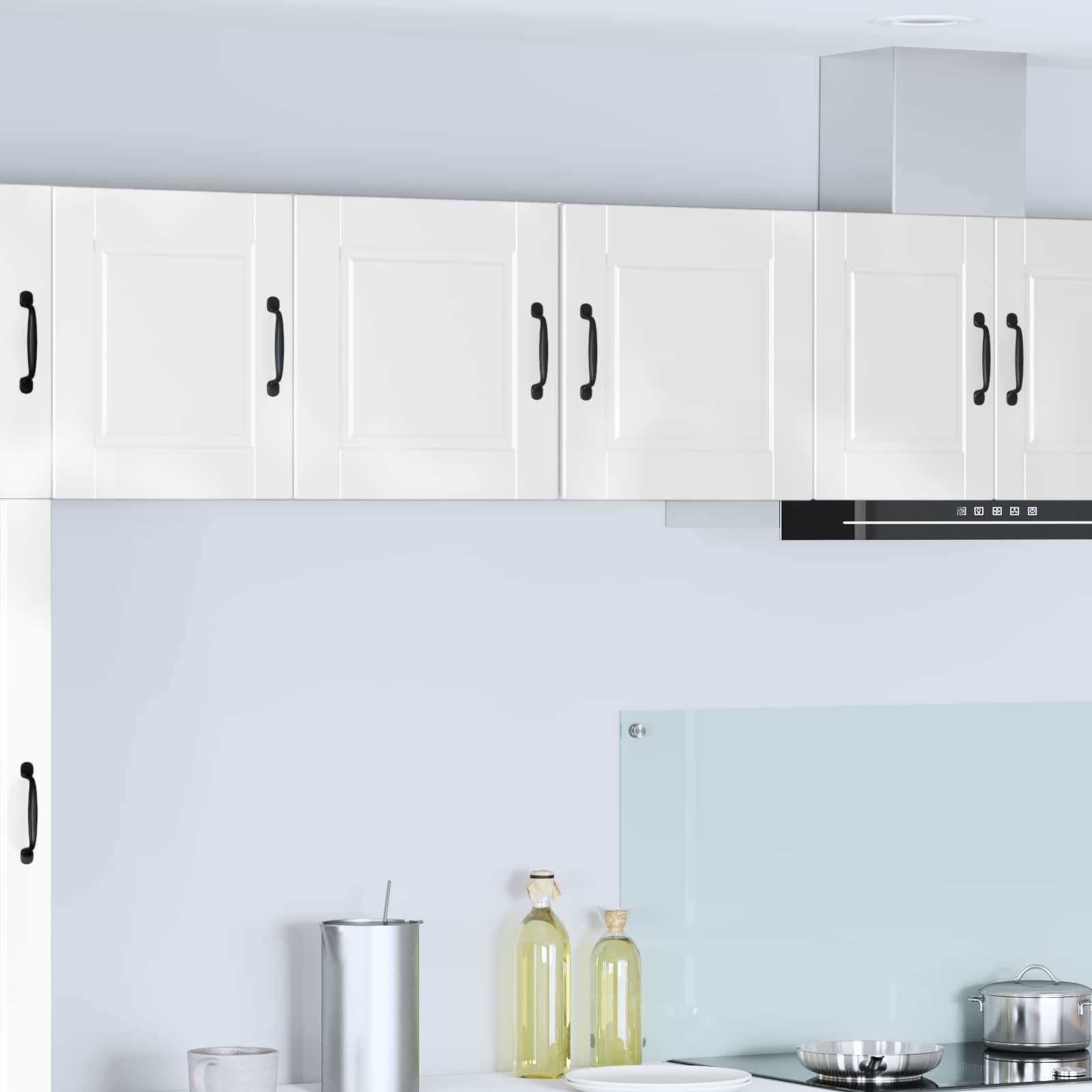 Vaatwasserpaneel met plank 2 pcs Hoogglans wit 40 x 31 x 40 cm is nu te koop bij PeponiXL, paradijselijk wonen!