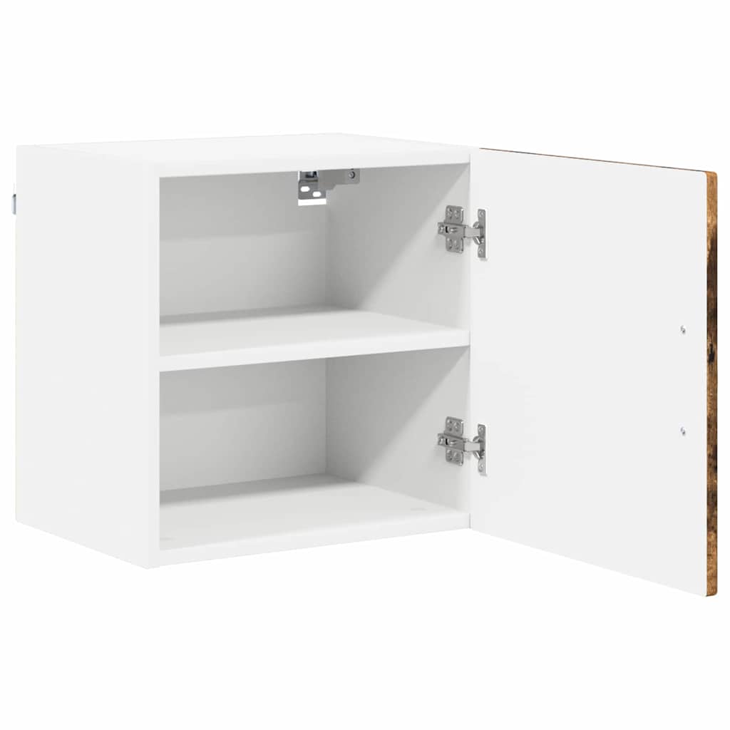 Vaatwasserpaneel met plank 2 pcs Gerookt eiken 40 x 31 x 40 cm is nu te koop bij PeponiXL, paradijselijk wonen!