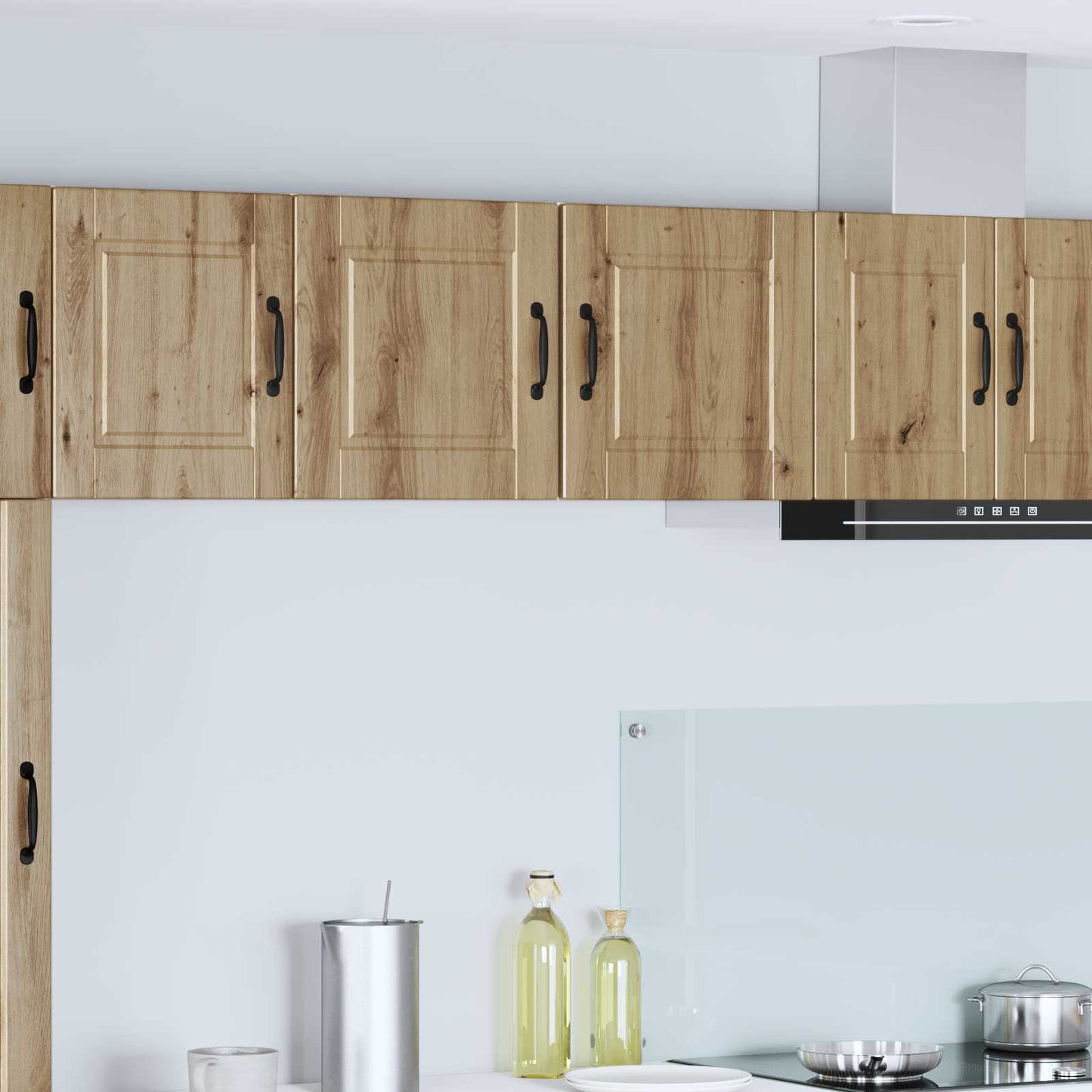 Vaatwasserpaneel met plank 2 pcs Artisan Eiken 40 x 31 x 40 cm is nu te koop bij PeponiXL, paradijselijk wonen!