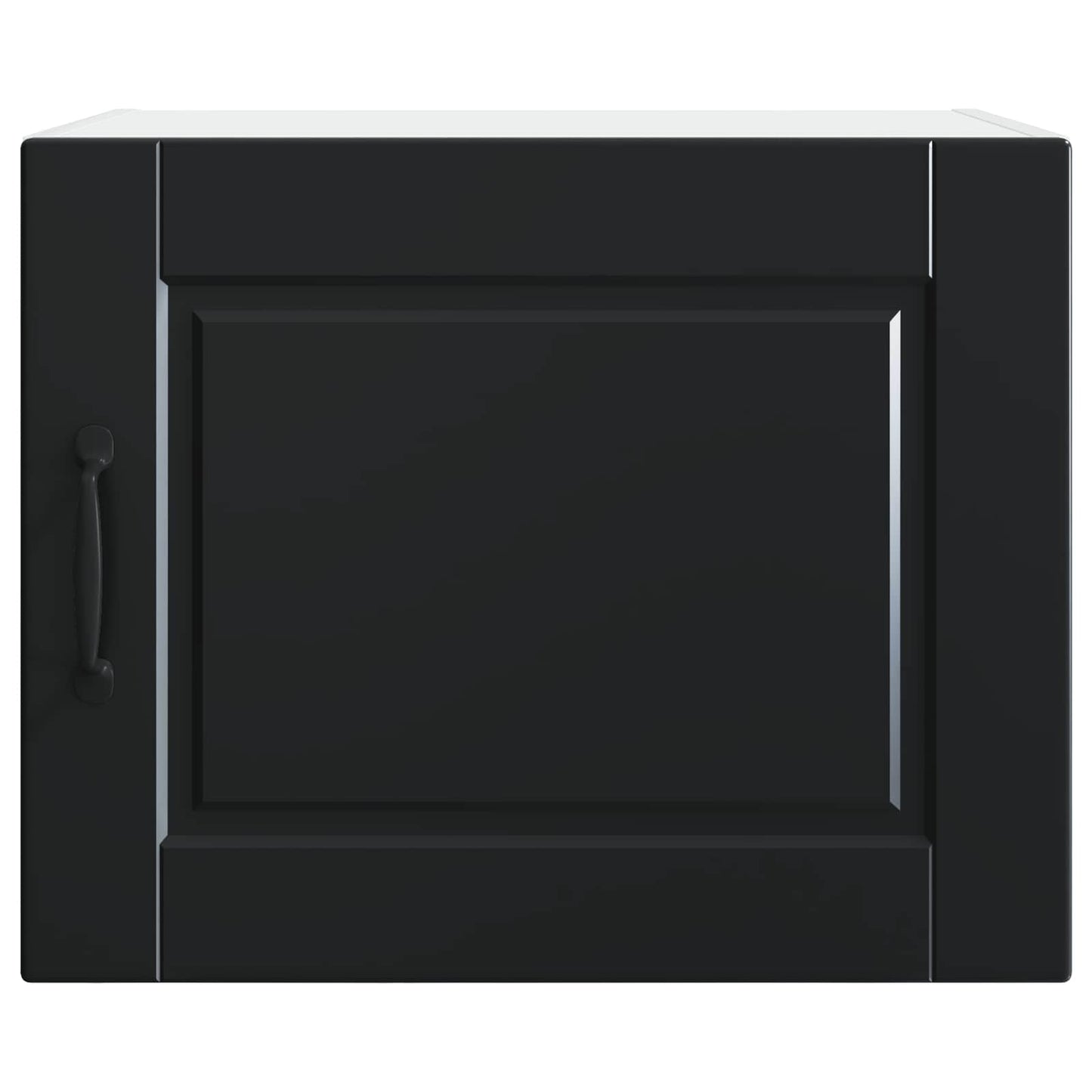 Vaatwasserpaneel met plank Zwart 50 x 31 x 40 cm Bewerkt hout is nu te koop bij PeponiXL, paradijselijk wonen!