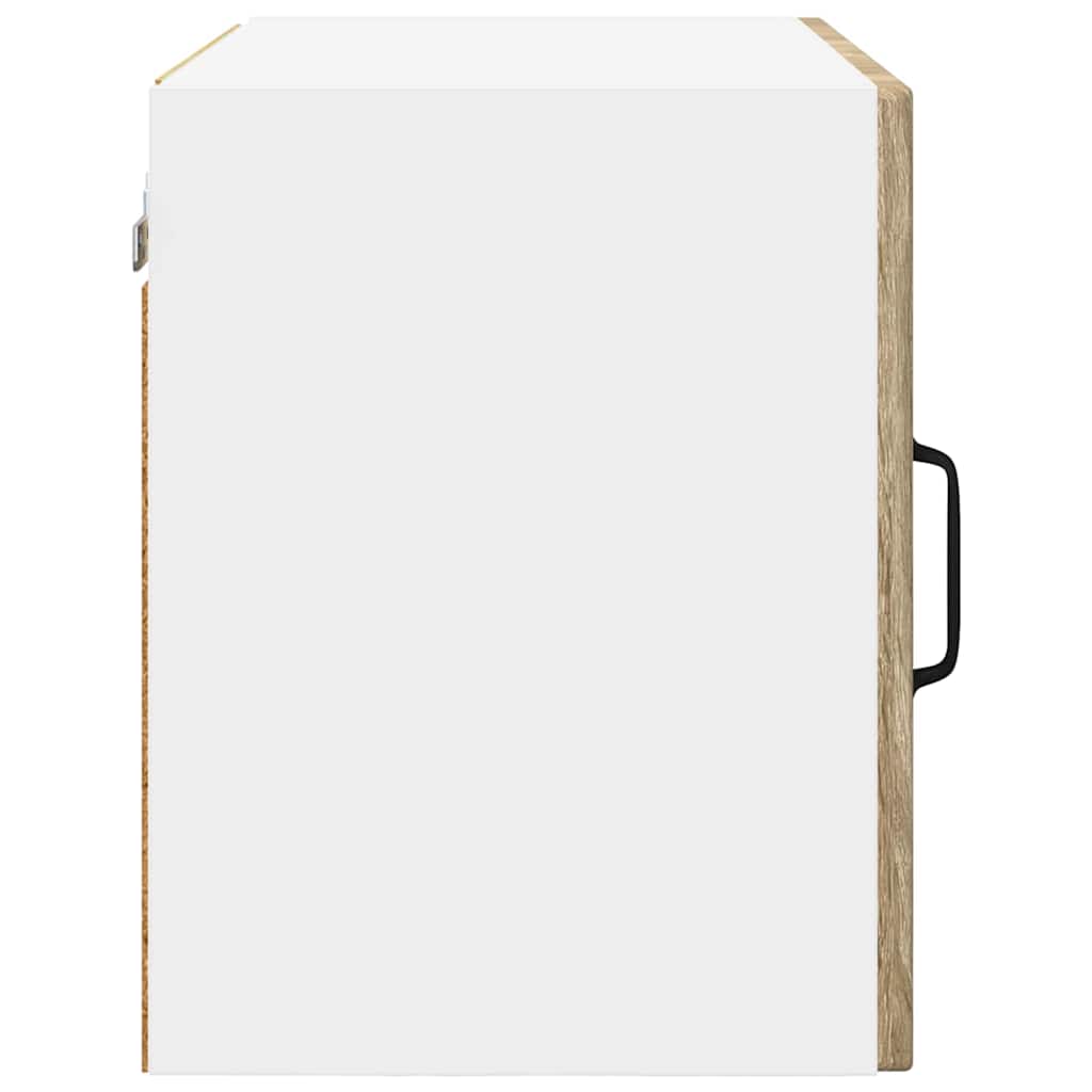 Vaatwasserpaneel met plank 2 pcs Sonoma Eiken 50 x 31 x 40 cm is nu te koop bij PeponiXL, paradijselijk wonen!