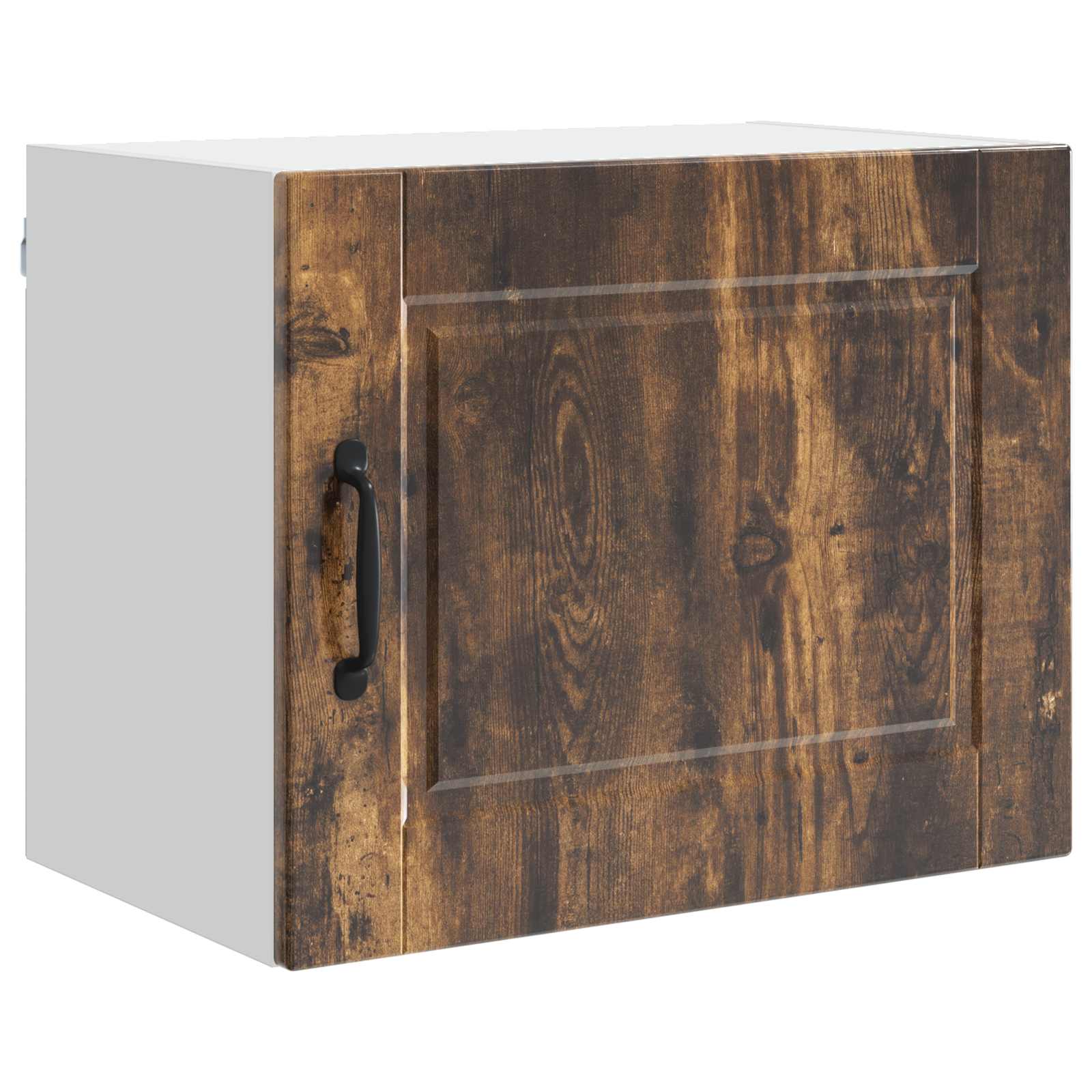 Keukenkast met plank Gerookt eiken 50 x 31 x 40 cm Bewerkt hout is nu te koop bij PeponiXL, paradijselijk wonen!