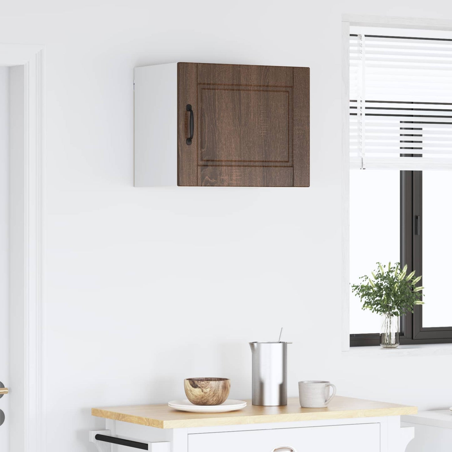 Vaatwasserpaneel Bruin Eiken 50 x 31 x 40 cm Bewerkt hout is nu te koop bij PeponiXL, paradijselijk wonen!