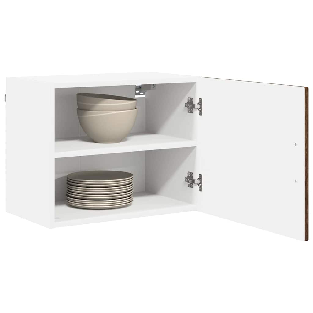 Vaatwasserpaneel 2 pcs Bruin Eiken 50 x 31 x 40 cm Bewerkt hout is nu te koop bij PeponiXL, paradijselijk wonen!