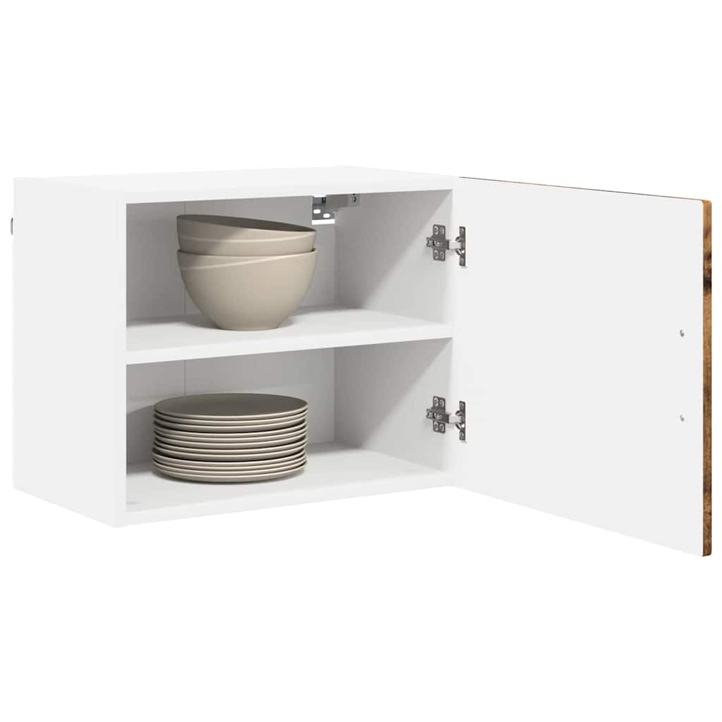 Vaatwasserpaneel 2 pcs Oudhout 50 x 31 x 40 cm Bewerkt hout is nu te koop bij PeponiXL, paradijselijk wonen!