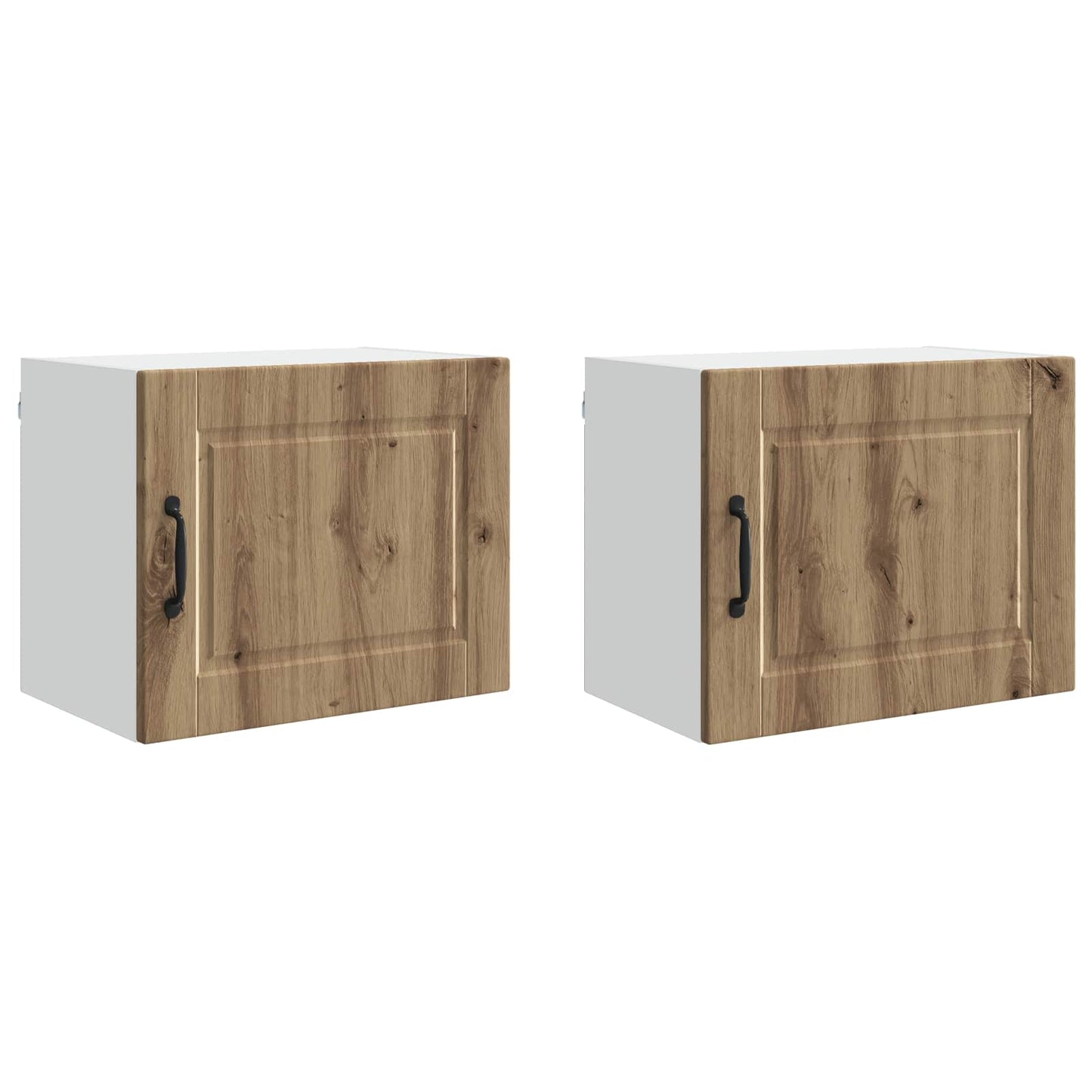 Vaatwasserpaneel met plank 2 pcs Artisan Eiken 50 x 31 x 40 cm is nu te koop bij PeponiXL, paradijselijk wonen!