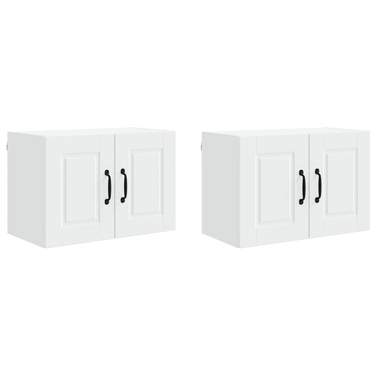 Vaatwasserpaneel 2 pcs Wit 60 x 31 x 40 cm Bewerkt hout is nu te koop bij PeponiXL, paradijselijk wonen!