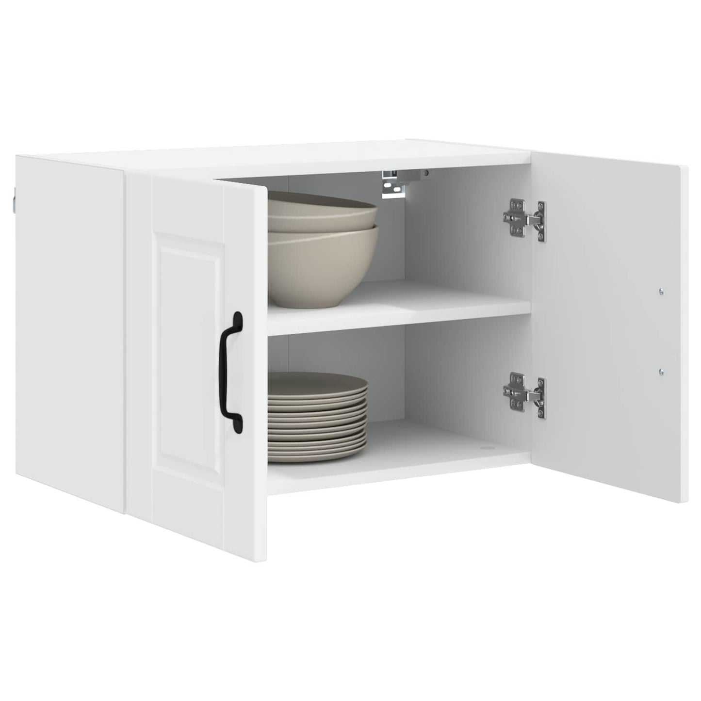 Vaatwasserpaneel 2 pcs Wit 60 x 31 x 40 cm Bewerkt hout is nu te koop bij PeponiXL, paradijselijk wonen!
