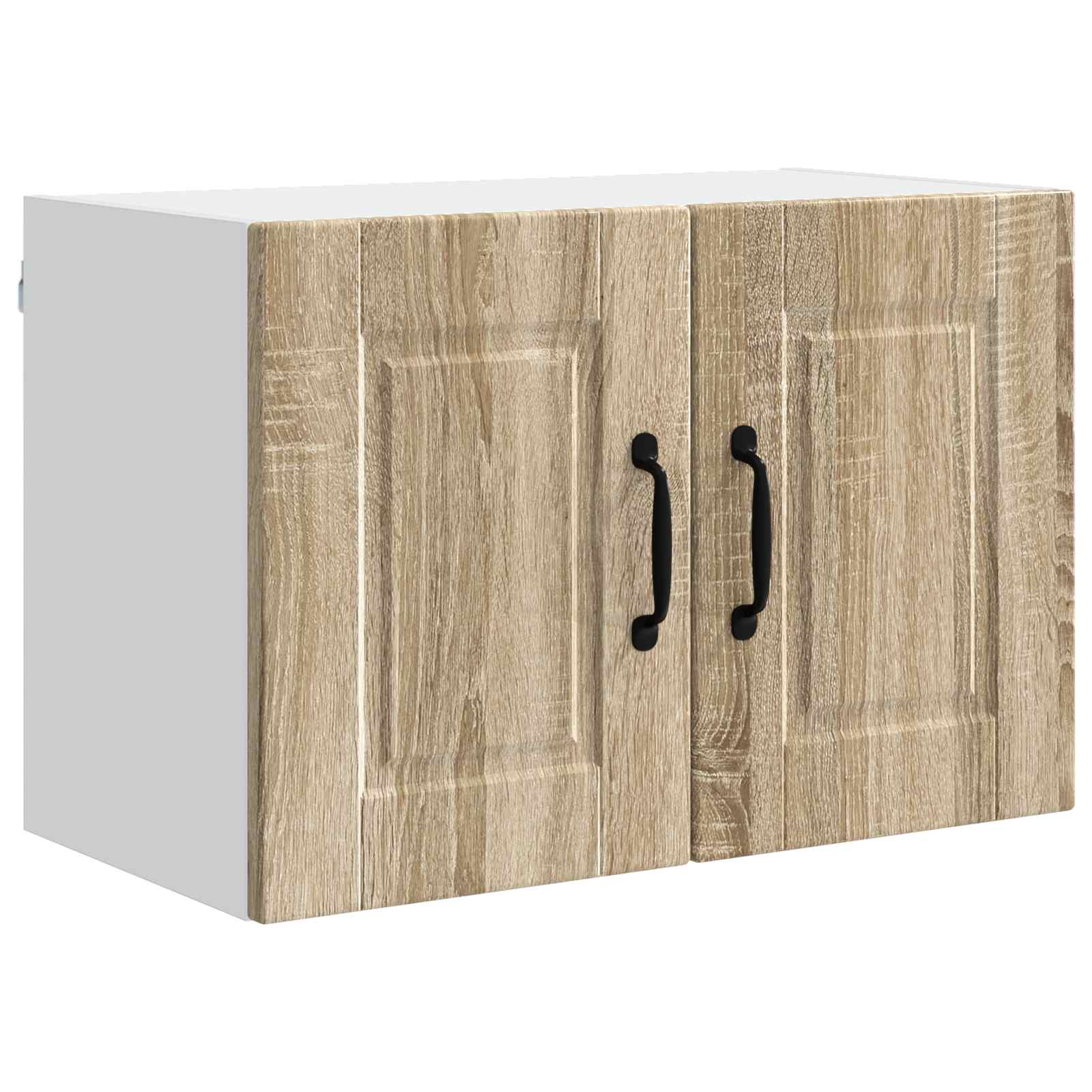 Vaatwasserpaneel met plank 2 pcs Sonoma Eiken 60 x 31 x 40 cm is nu te koop bij PeponiXL, paradijselijk wonen!