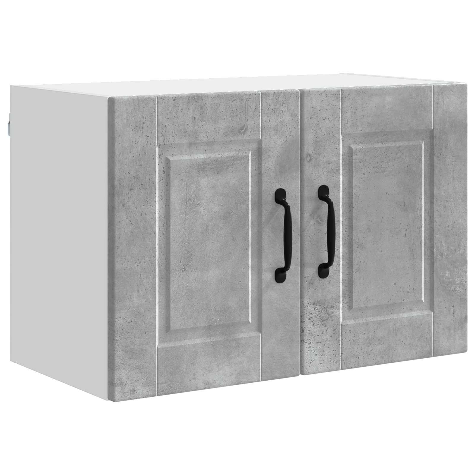 Keukenkast met plank Beton Grijs 60 x 31 x 40 cm Bewerkt hout is nu te koop bij PeponiXL, paradijselijk wonen!