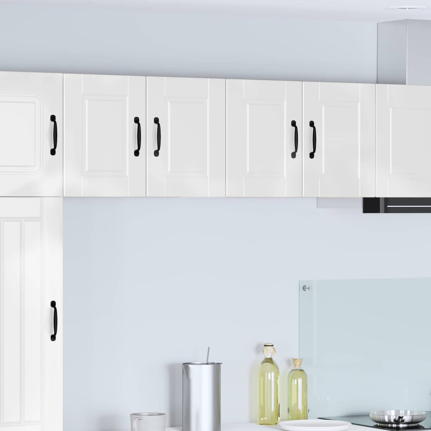 Vaatwasserpaneel met plank 2 pcs Hoogglans wit 60 x 31 x 40 cm is nu te koop bij PeponiXL, paradijselijk wonen!