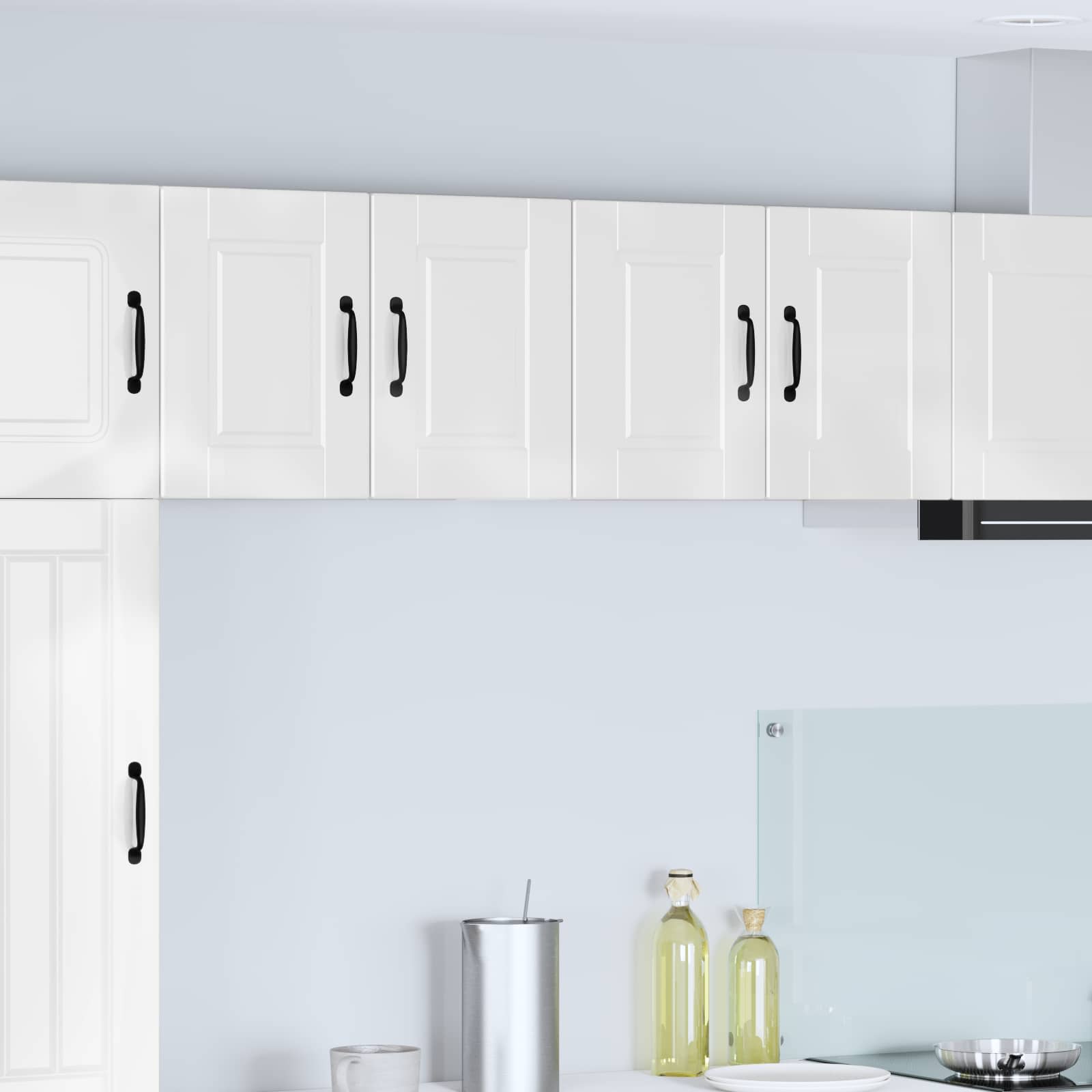Vaatwasserpaneel met plank 2 pcs Hoogglans wit 60 x 31 x 40 cm is nu te koop bij PeponiXL, paradijselijk wonen!