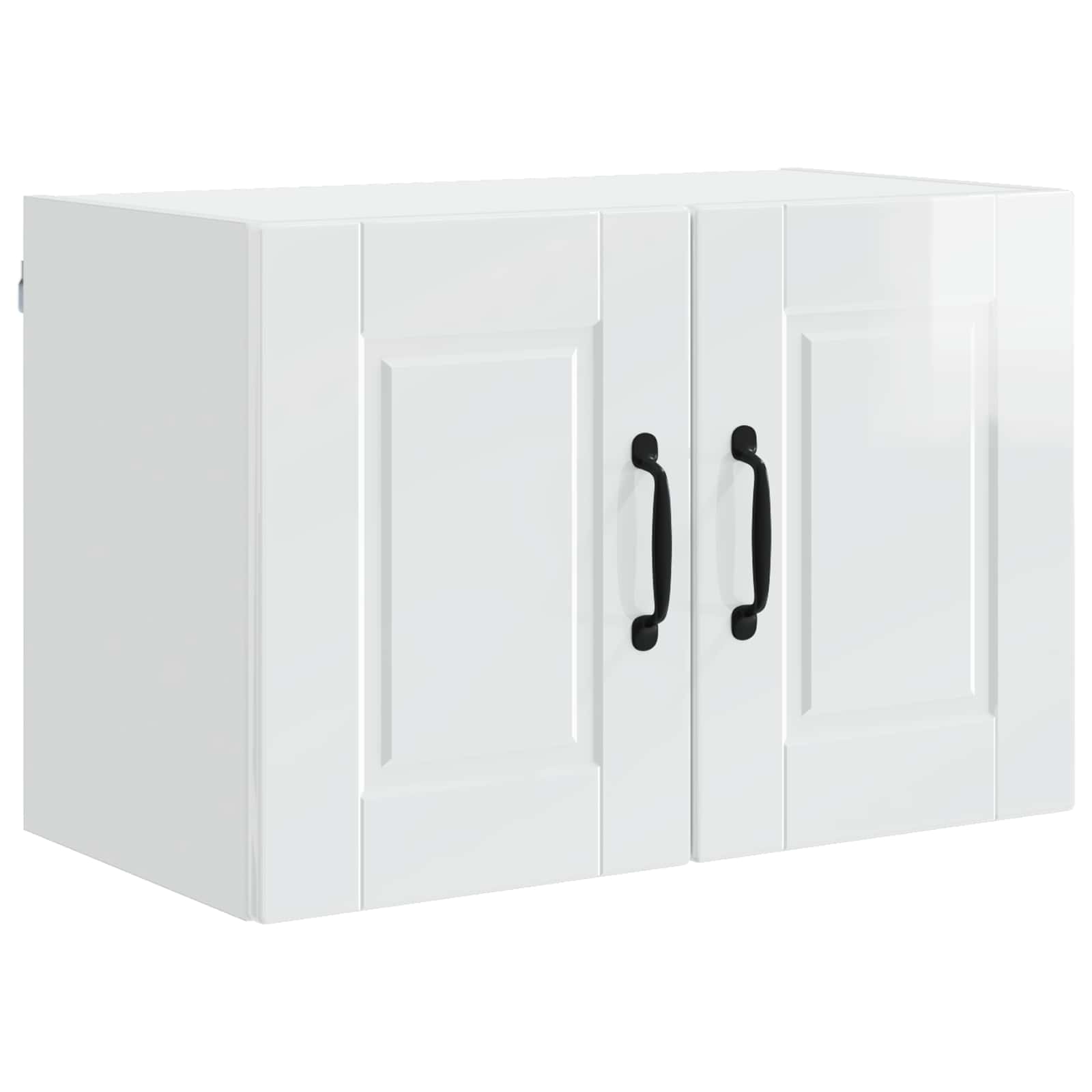 Vaatwasserpaneel met plank 2 pcs Hoogglans wit 60 x 31 x 40 cm is nu te koop bij PeponiXL, paradijselijk wonen!