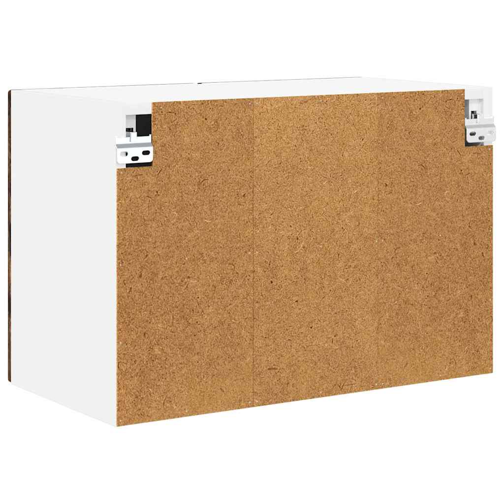 Vaatwasserpaneel met plank 2 pcs Gerookt eiken 60 x 31 x 40 cm is nu te koop bij PeponiXL, paradijselijk wonen!