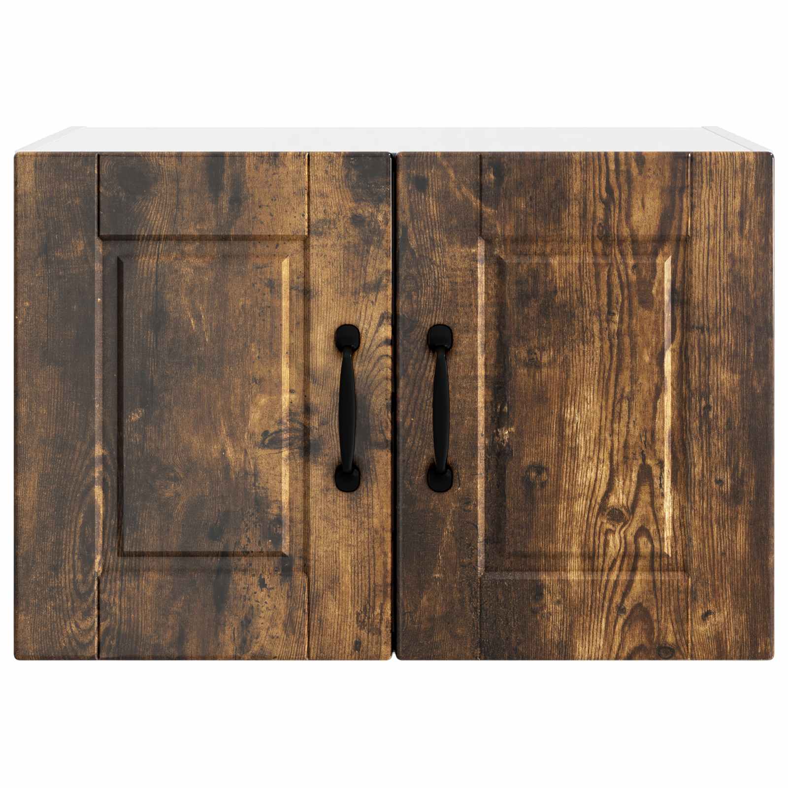 Vaatwasserpaneel met plank 2 pcs Gerookt eiken 60 x 31 x 40 cm is nu te koop bij PeponiXL, paradijselijk wonen!