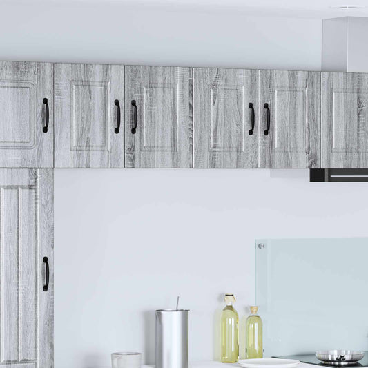 Vaatwasserpaneel met plank 2 pcs Grijs Sonoma 60 x 31 x 40 cm is nu te koop bij PeponiXL, paradijselijk wonen!