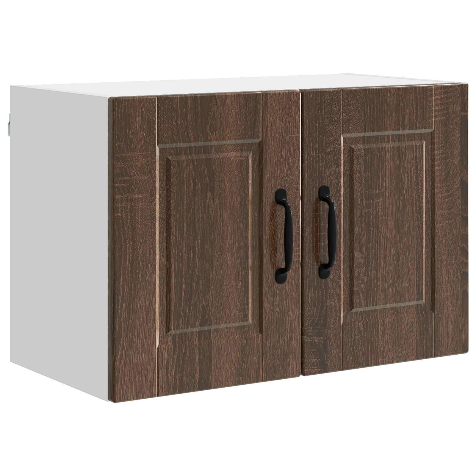 Vaatwasserpaneel 2 pcs Bruin Eiken 60 x 31 x 40 cm Bewerkt hout is nu te koop bij PeponiXL, paradijselijk wonen!