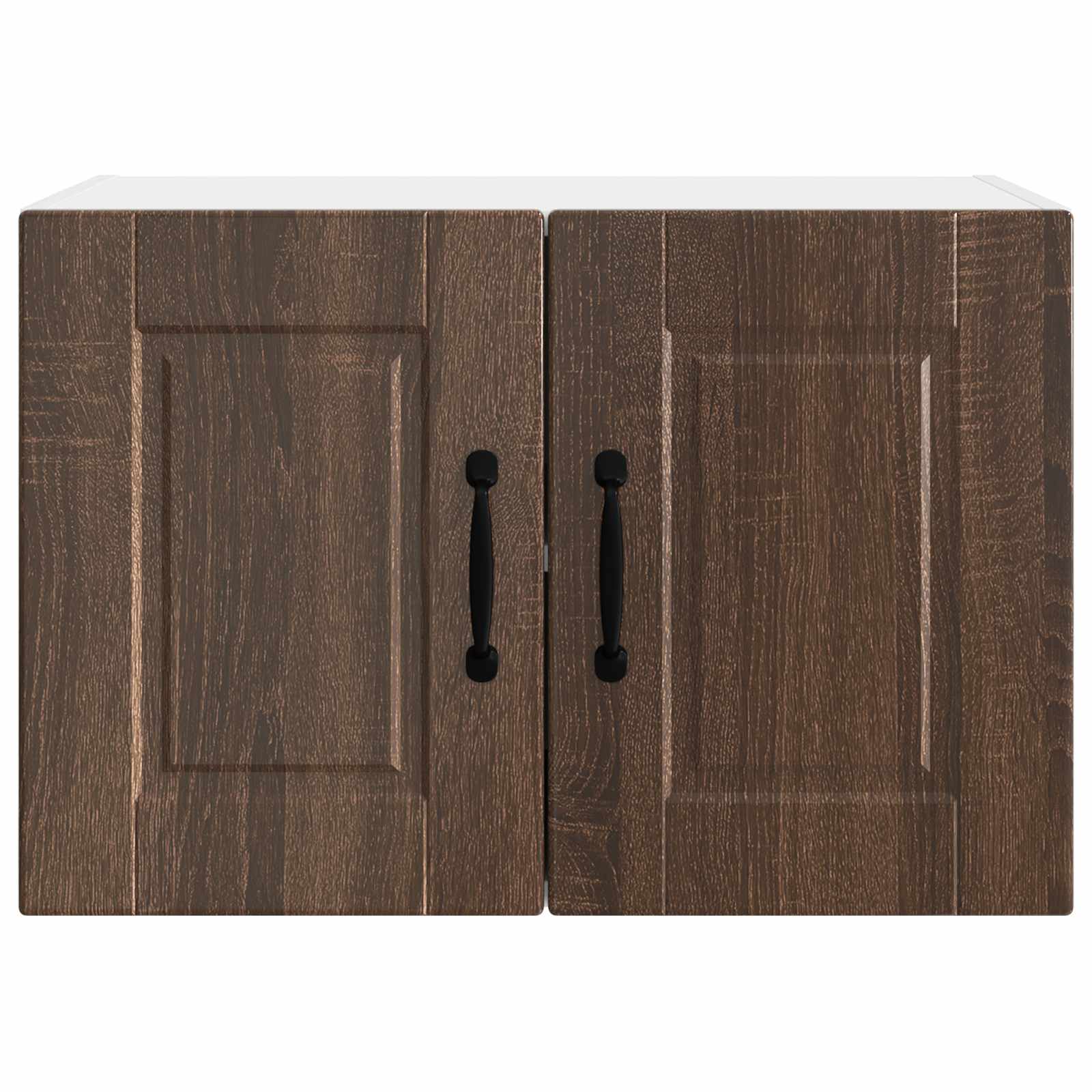 Vaatwasserpaneel 2 pcs Bruin Eiken 60 x 31 x 40 cm Bewerkt hout is nu te koop bij PeponiXL, paradijselijk wonen!