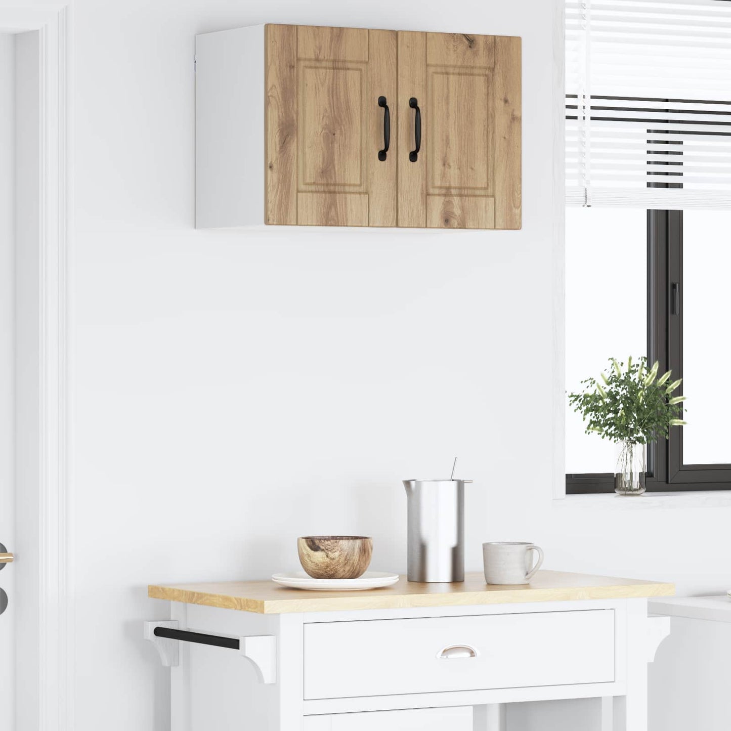 Vaatwasserpaneel Artisan Eiken 60 x 31 x 40 cm Bewerkt hout is nu te koop bij PeponiXL, paradijselijk wonen!