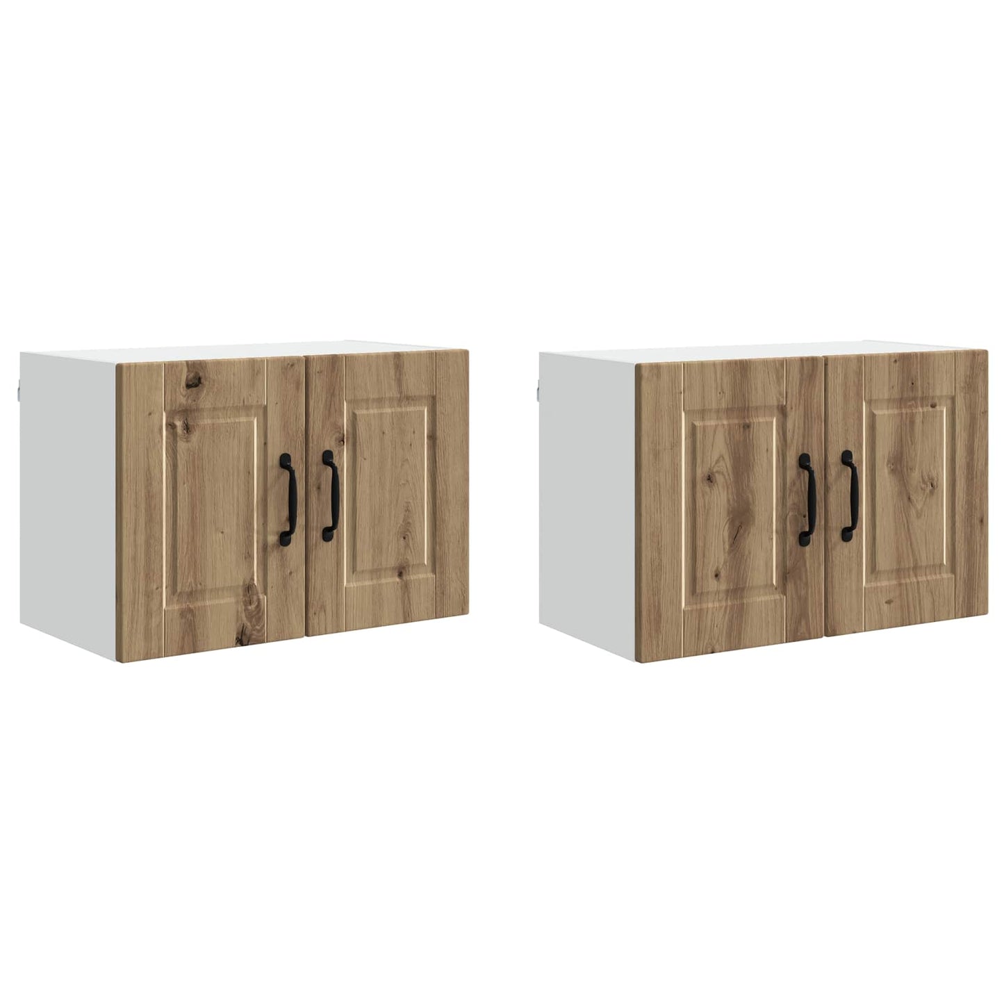 Vaatwasserpaneel met plank 2 pcs Artisan Eiken 60 x 31 x 40 cm is nu te koop bij PeponiXL, paradijselijk wonen!