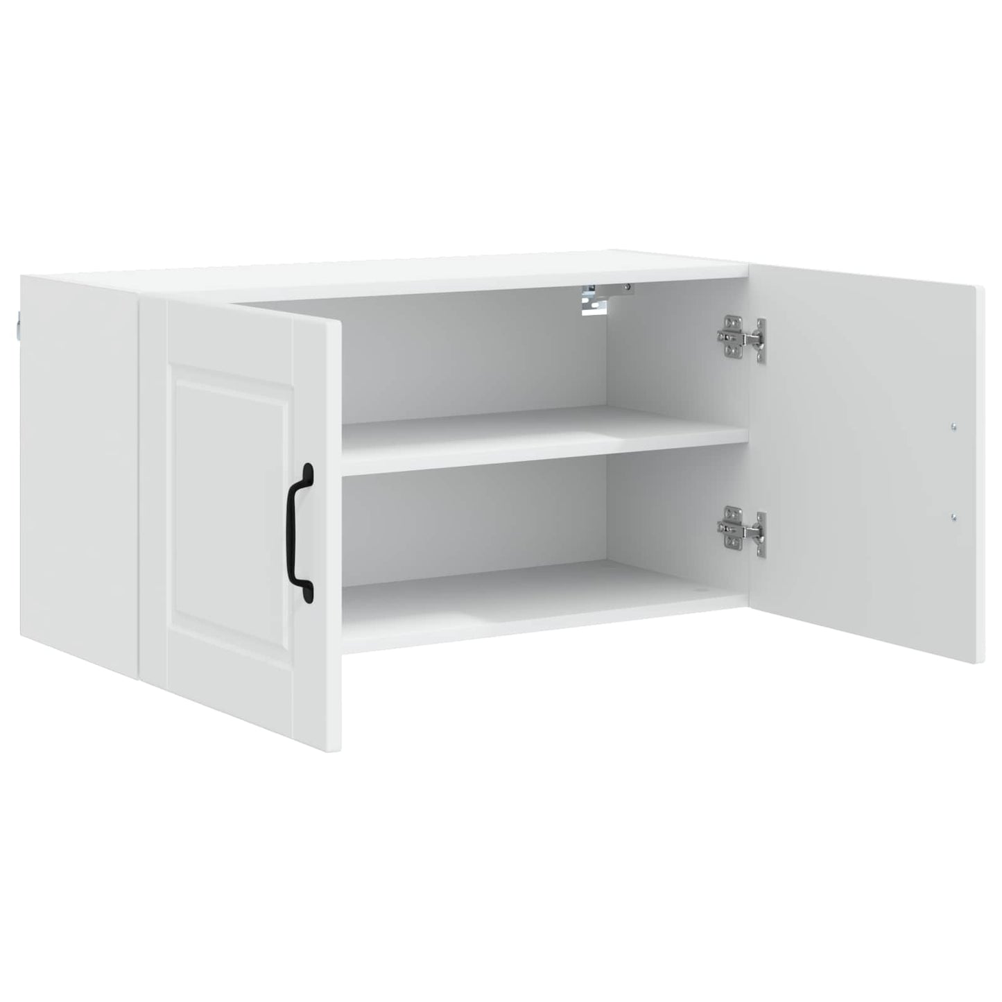 Vaatwasserpaneel met plank Wit 80 x 31 x 40 cm Bewerkt hout is nu te koop bij PeponiXL, paradijselijk wonen!