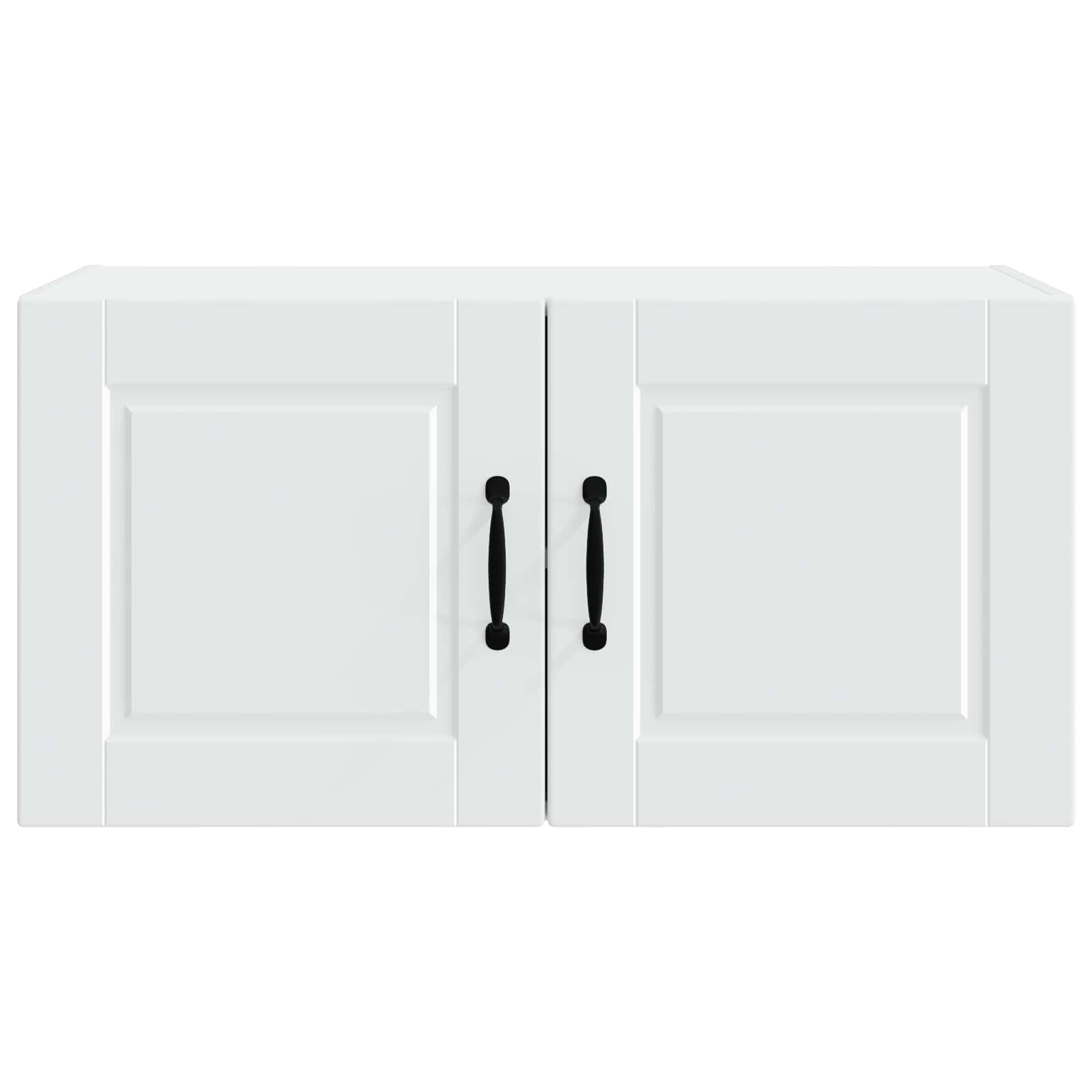 Vaatwasserpaneel met plank Wit 80 x 31 x 40 cm Bewerkt hout is nu te koop bij PeponiXL, paradijselijk wonen!