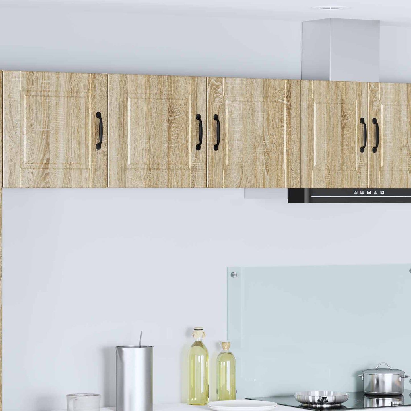 Vaatwasserpaneel Sonoma Eiken 80 x 31 x 40 cm Bewerkt hout is nu te koop bij PeponiXL, paradijselijk wonen!