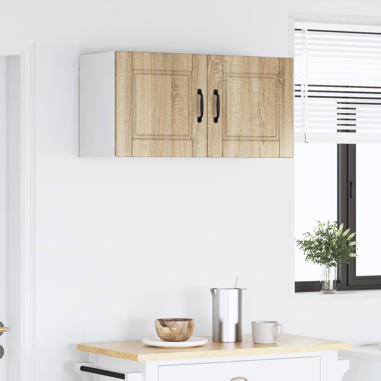 Vaatwasserpaneel Sonoma Eiken 80 x 31 x 40 cm Bewerkt hout is nu te koop bij PeponiXL, paradijselijk wonen!