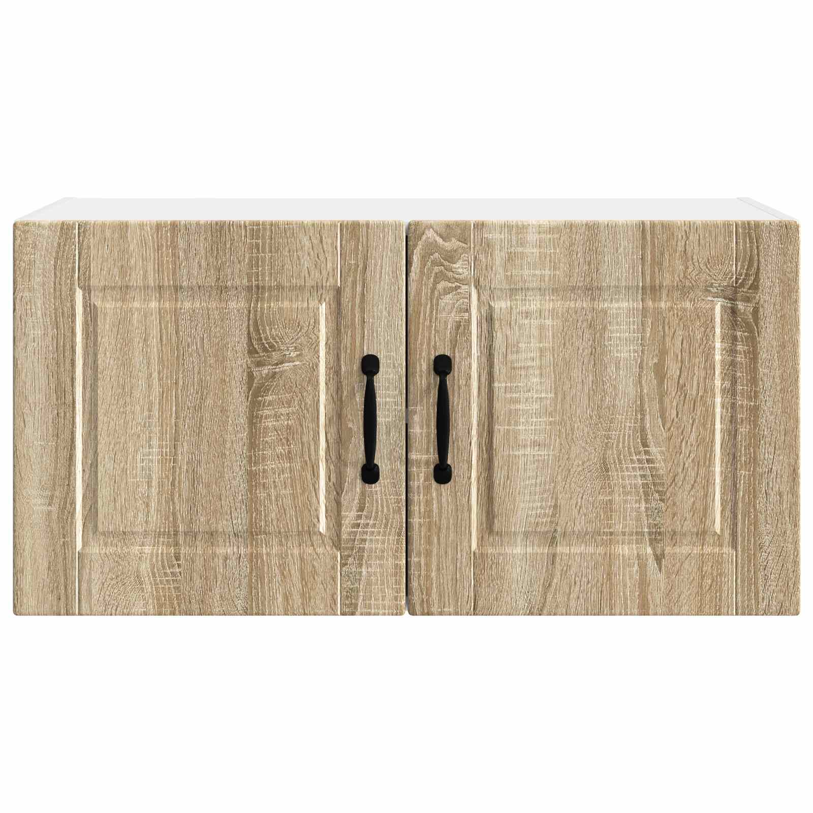 Vaatwasserpaneel Sonoma Eiken 80 x 31 x 40 cm Bewerkt hout is nu te koop bij PeponiXL, paradijselijk wonen!